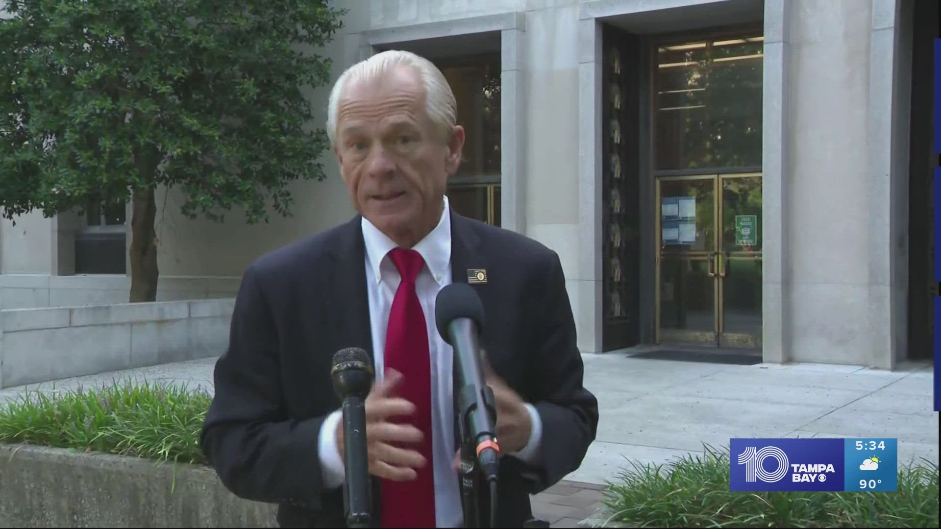 Peter Navarro was the second Trump aide to face contempt of Congress charges after former White House adviser Steve Bannon.