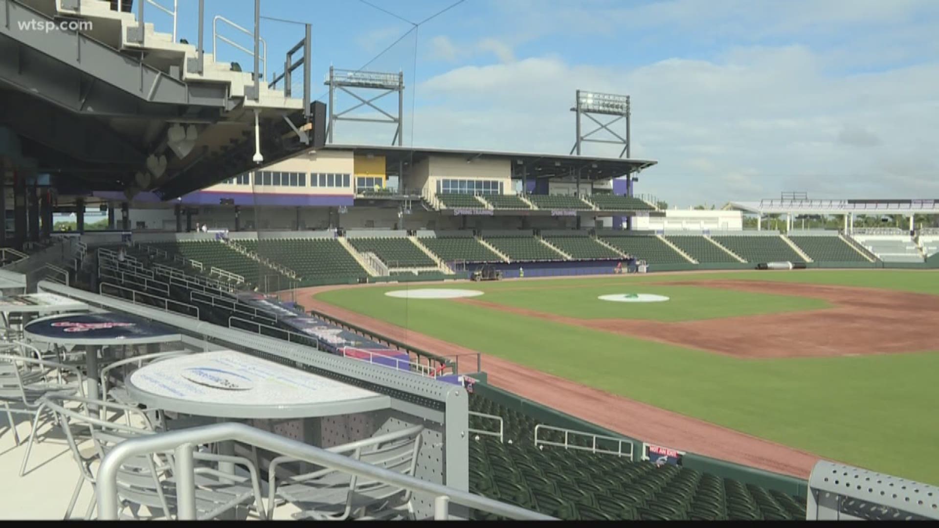 "Cool Today Park" is a $125 million, state-of-the-art spring training complex and it will be open for business this weekend as the Braves take on the Rays.