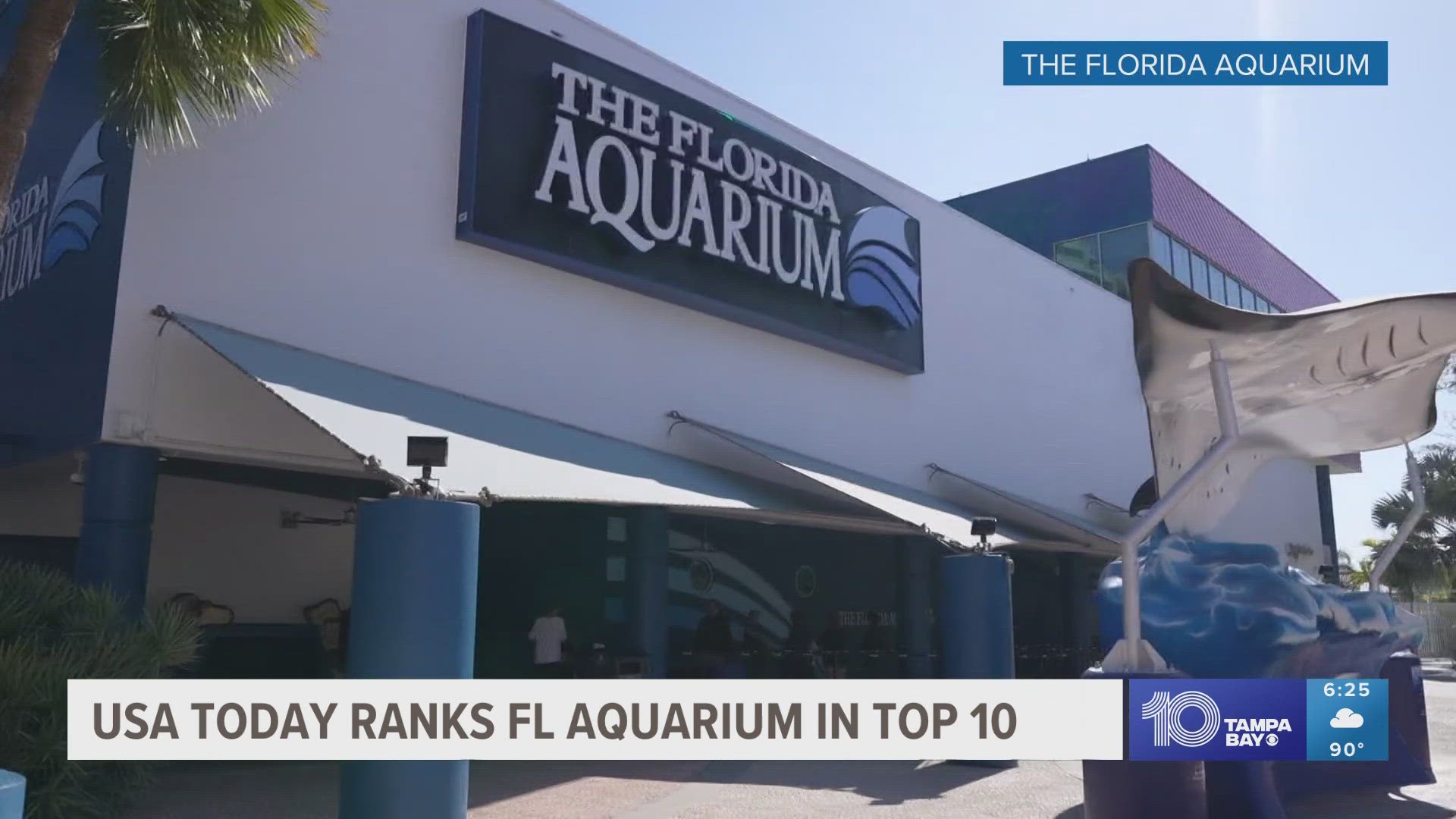 The aquariums on the list are first selected by a panel of experts and then voted on by the readers to represent the best in the country.