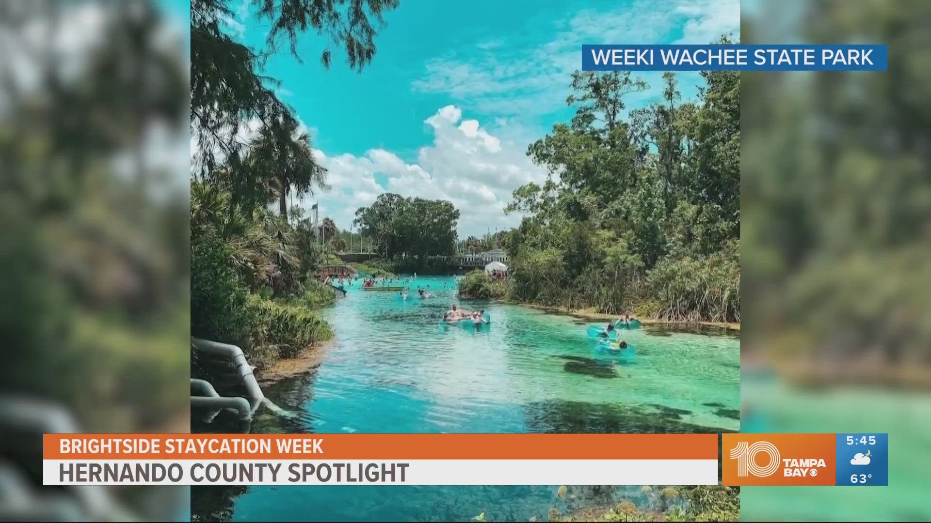 In addition to the famous mermaid experiences, Hernando County has a state park where you can swim, kayak and paddleboard.