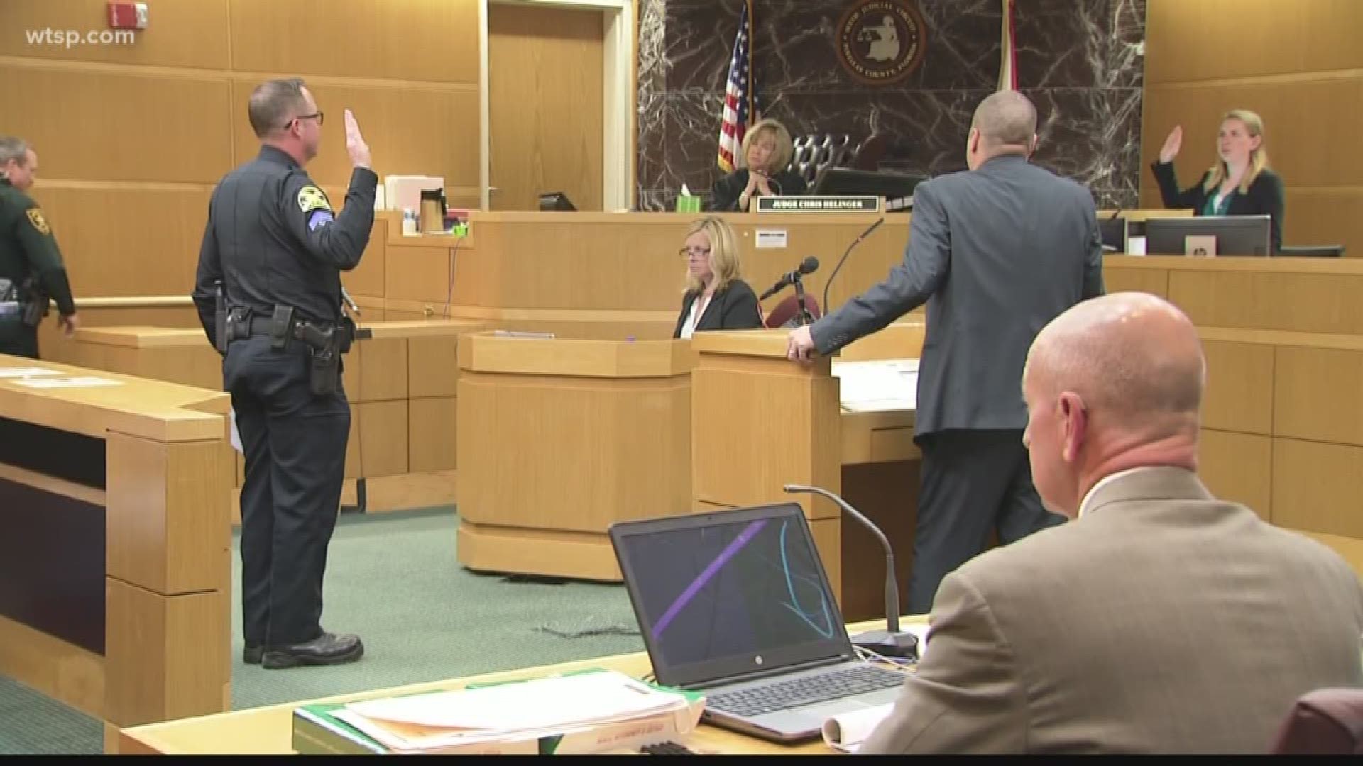 Jurors hear testimony as defense argues Jonchuck was insane when he threw his daughter off a bridge.