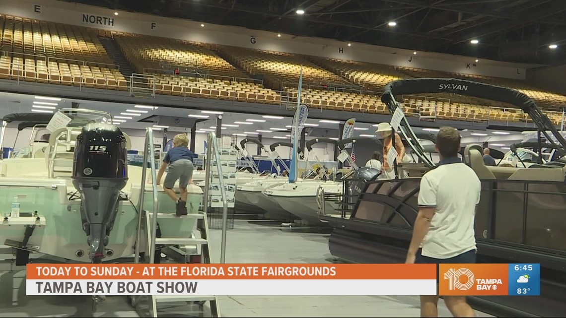 Tampa Bay Boat Show starts today