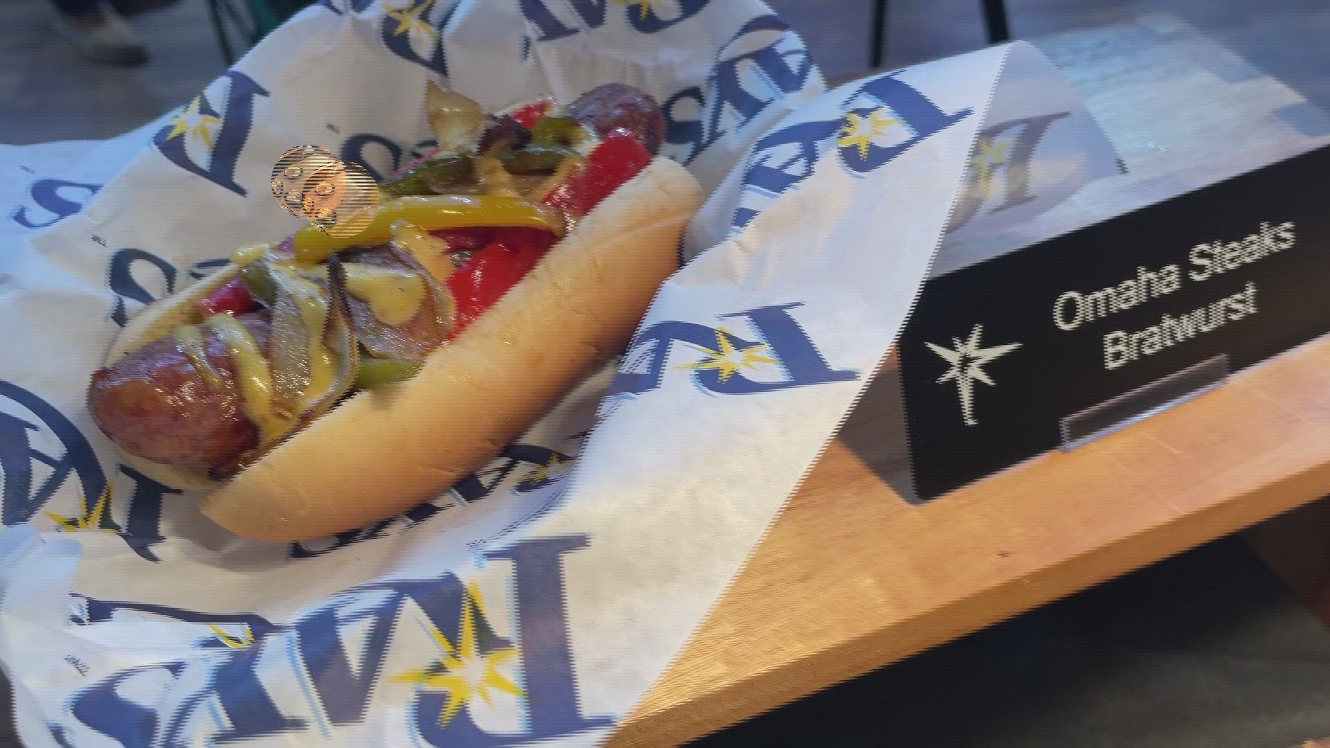 Rays opening day is still a few days away, but 10 Tampa Bay got a sneak peek at the new food coming to concession stands throughout Tropicana Field in 2023.