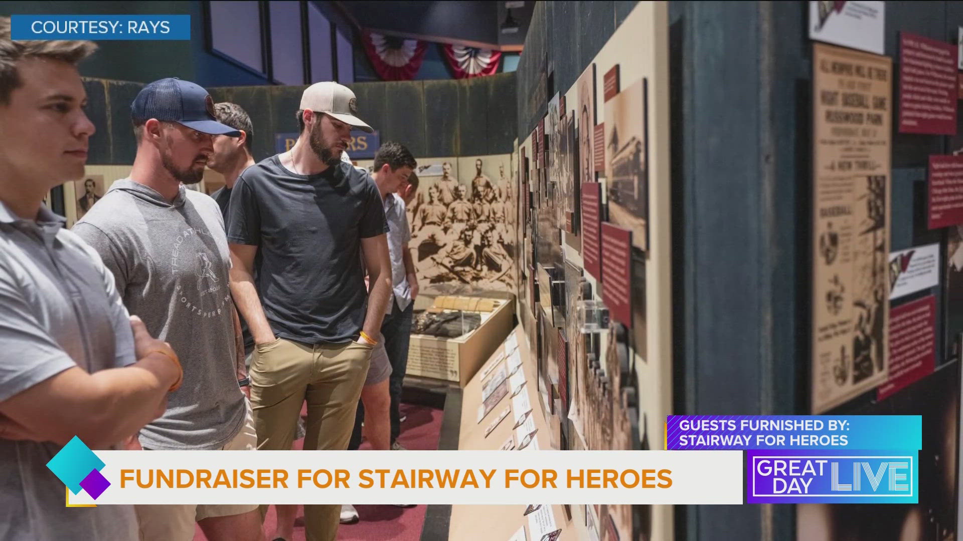 Join Stairway for Heroes for a special fundraising event at Ybor City Baseball Museum.