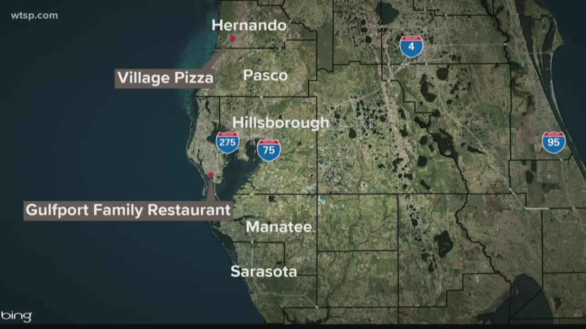 A restaurant worker who tested positive for hepatitis A may have exposed customers earlier this month, according to the Florida Department of Health in Hernando County.

The Department of Health said a Village Pizza Restaurant employee may have exposed customers between May 29 and June 5.