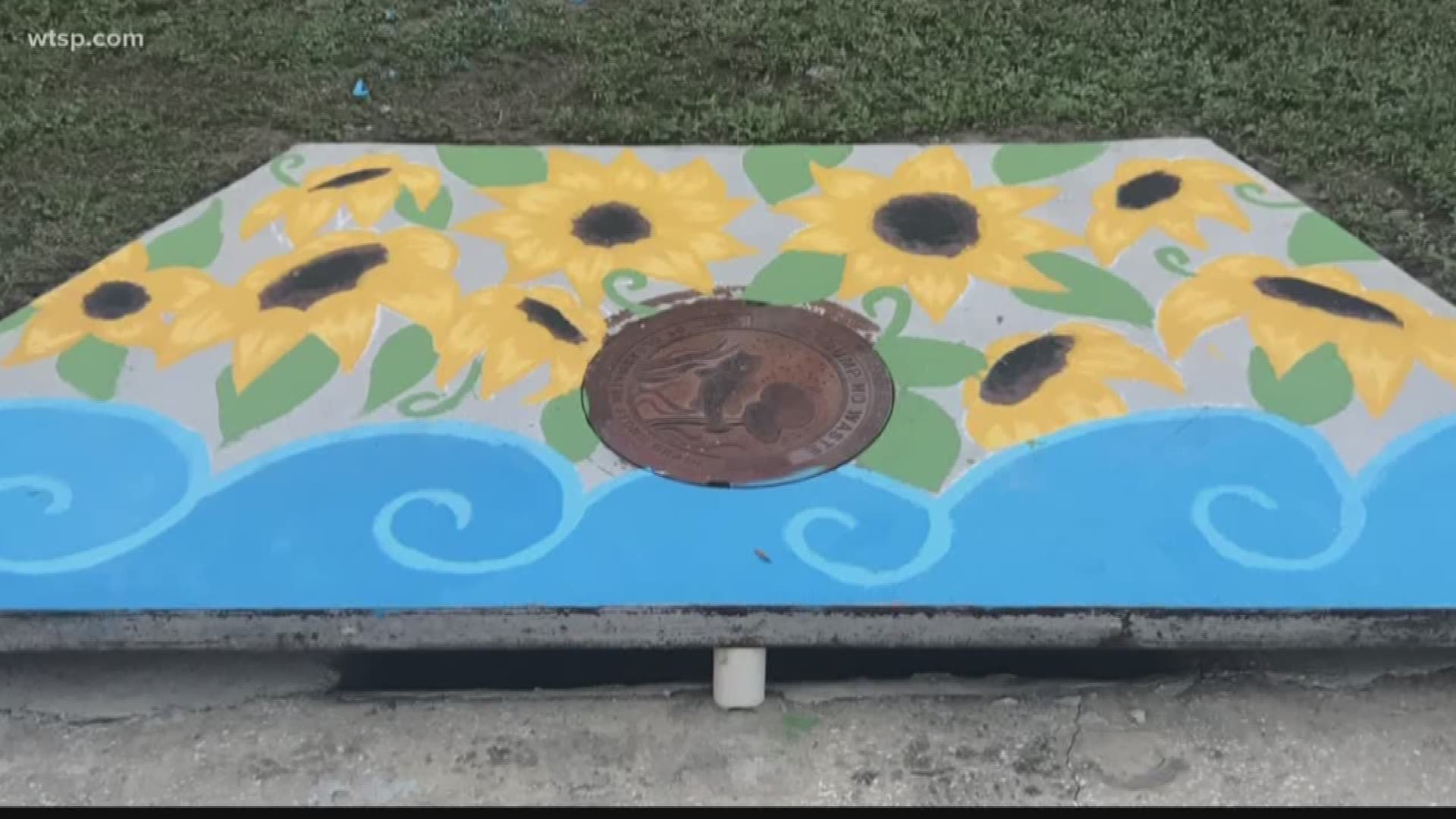 There's a new program to promote a cleaner environment with some beautiful artwork that you'll start seeing all around Clearwater.
