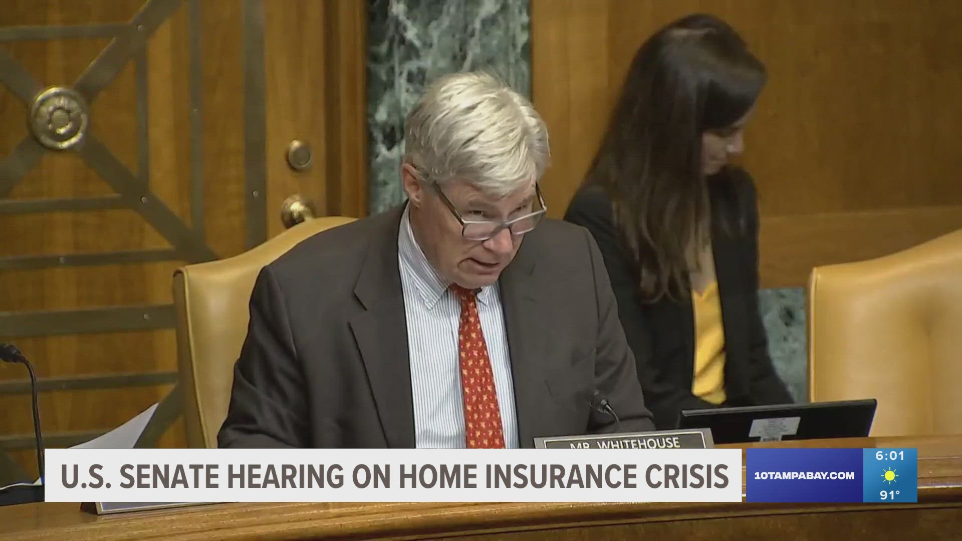 While insurance officials say there are signs of market stabilization, the ongoing property insurance crisis in Florida took center stage on Capitol Hill.