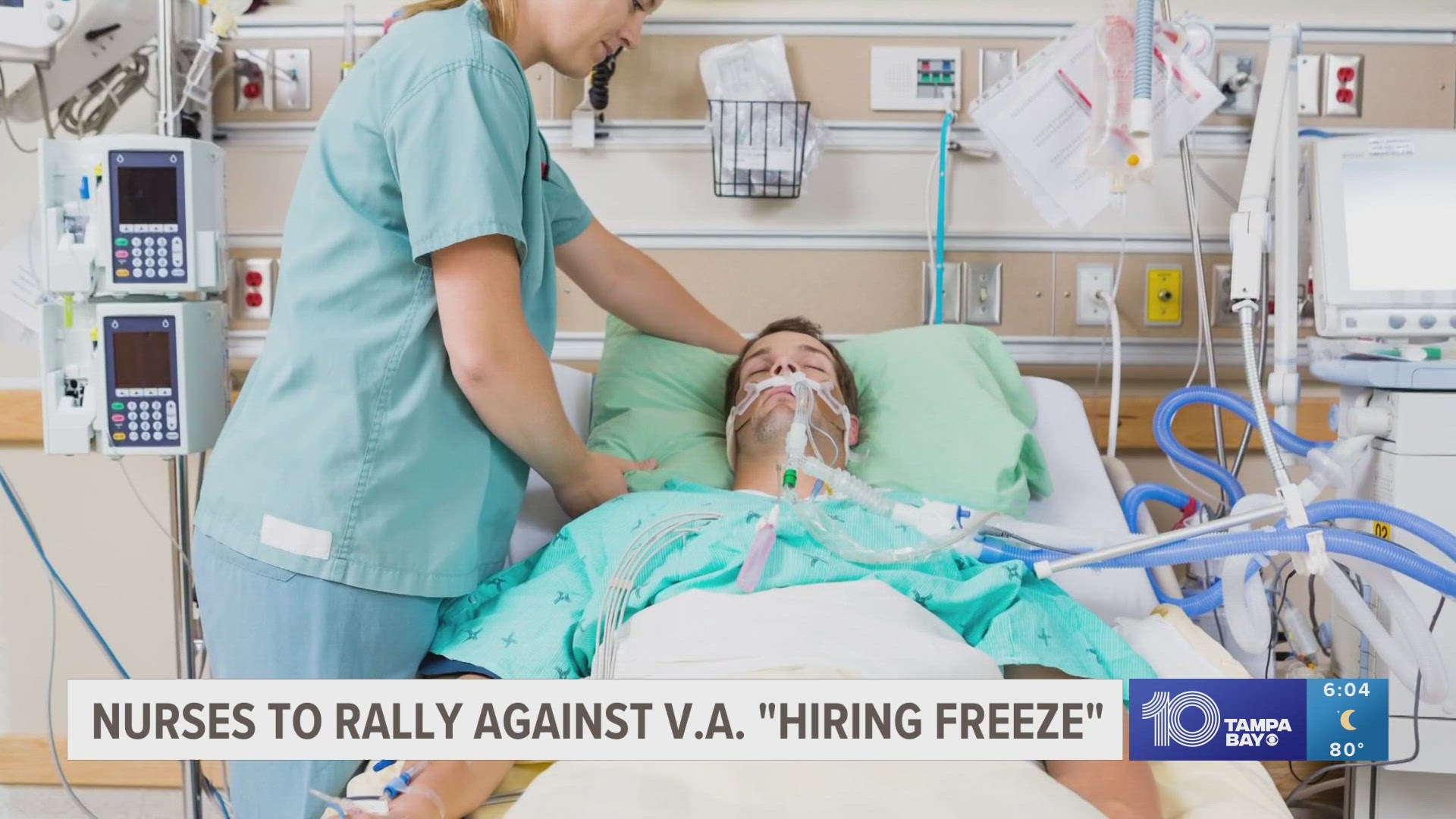 Nurses say amid staffing shortages plaguing veterans hospitals already, this so-called "hiring freeze" is making those shortages worse.