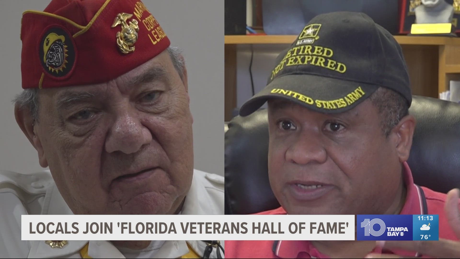 Since 2013, a distinguished group of veterans across the state have been selected annually to the Veterans Hall of Fame based on their service to the state.