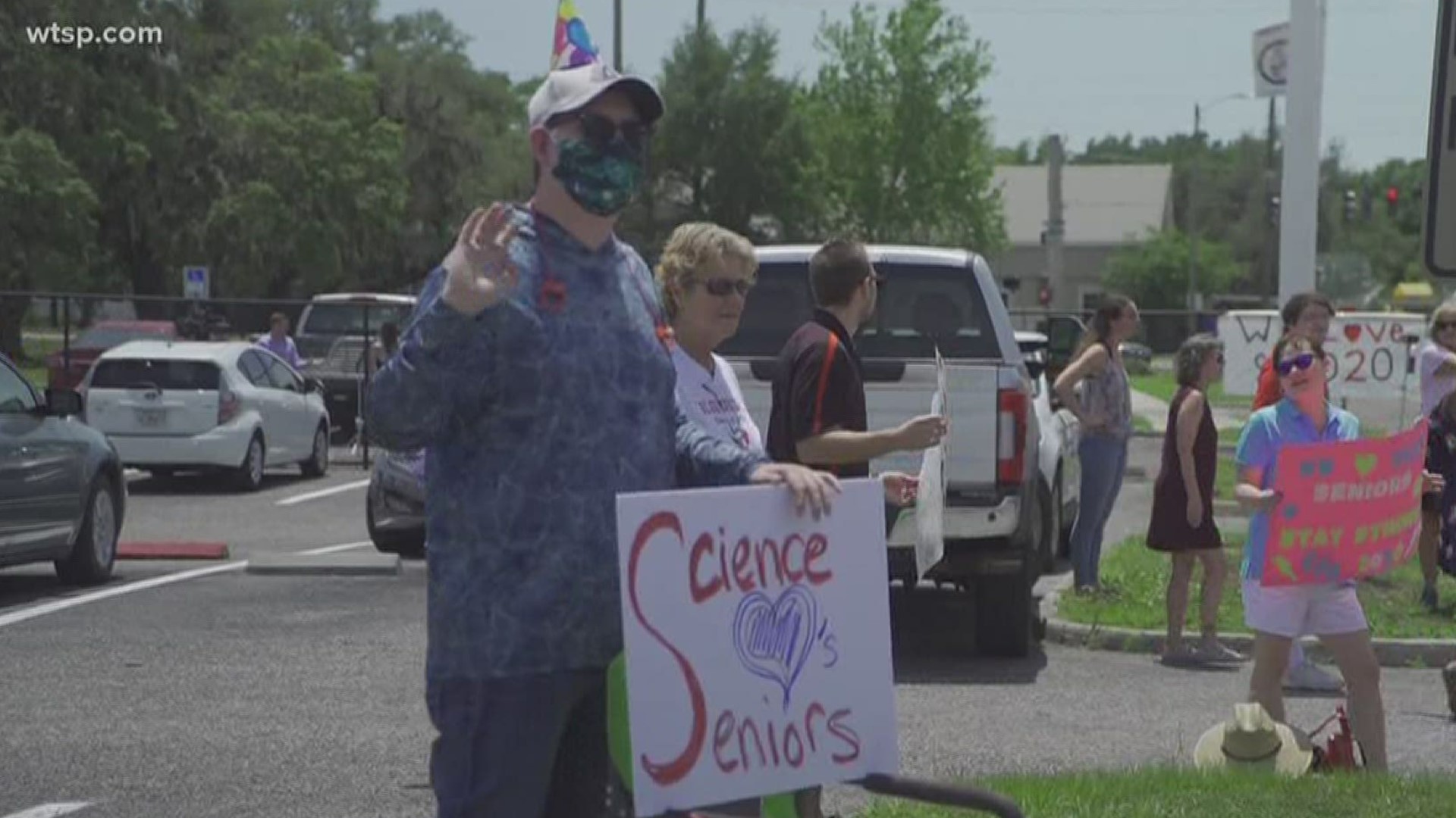 Surprise for seniors at Bloomingdale High