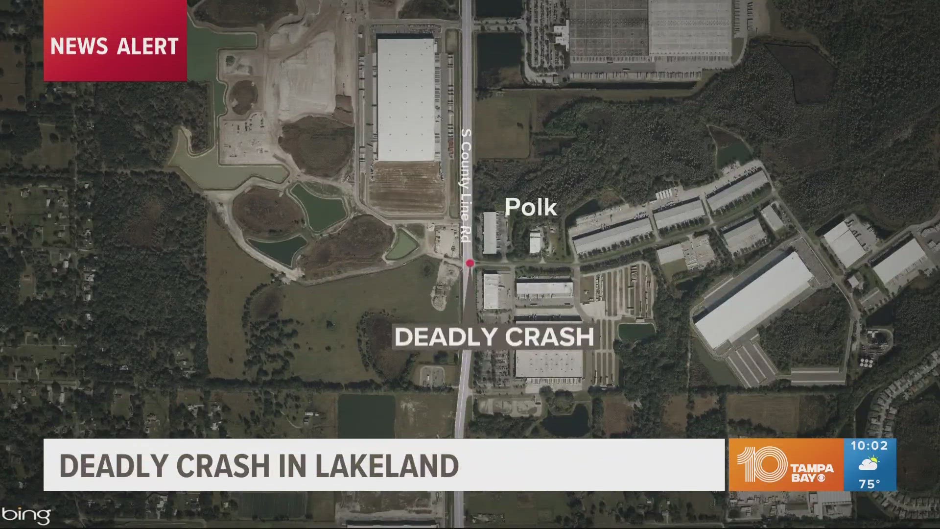 Investigators say the person was hit just after 5:30 a.m. as they crossed the street near County Line Rd and Gateway Blvd.