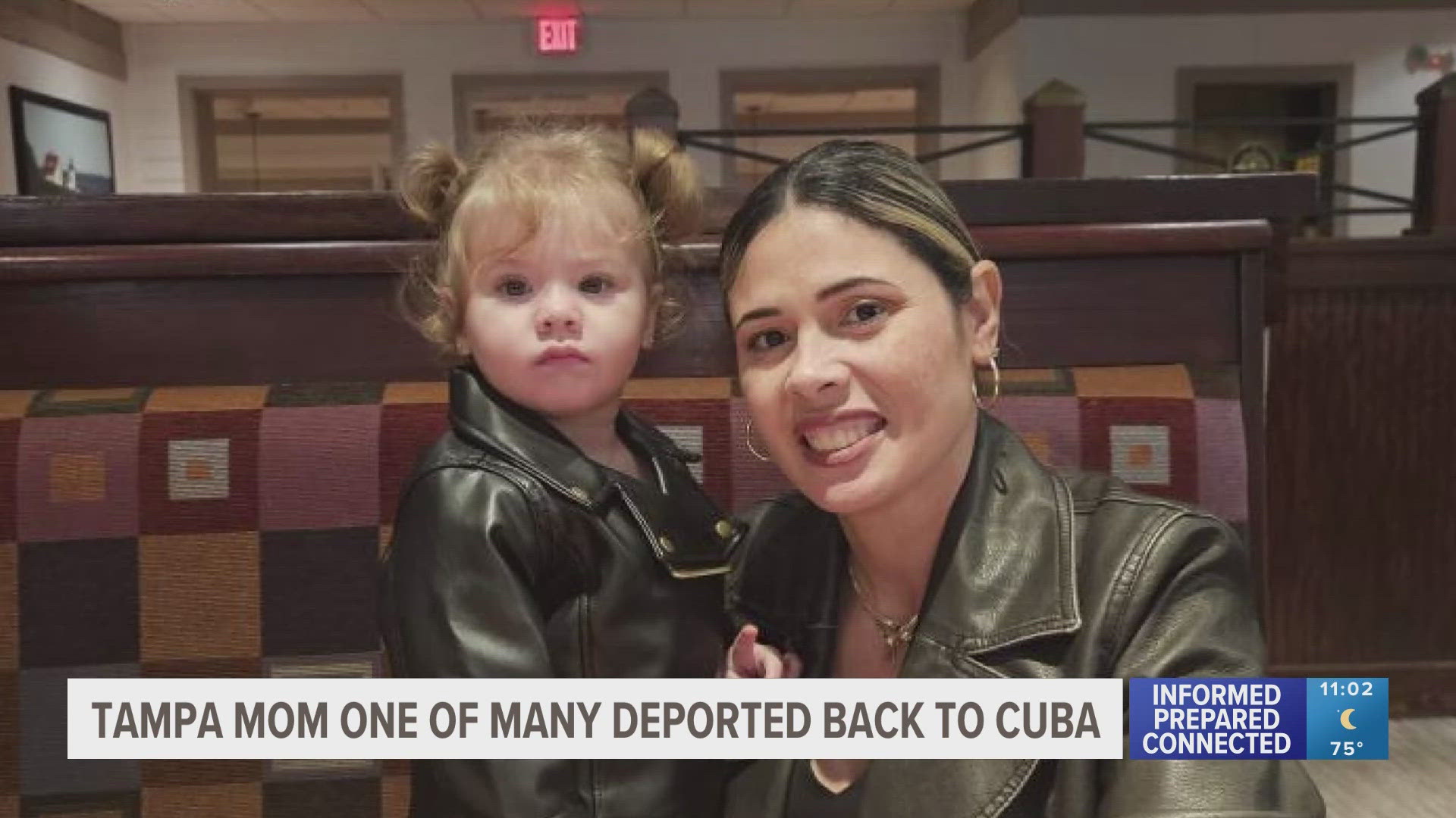 Heidy Sanchez Tejeda's husband, a Cuban-born U.S. citizen is now frantically trying to get her back to Tampa.