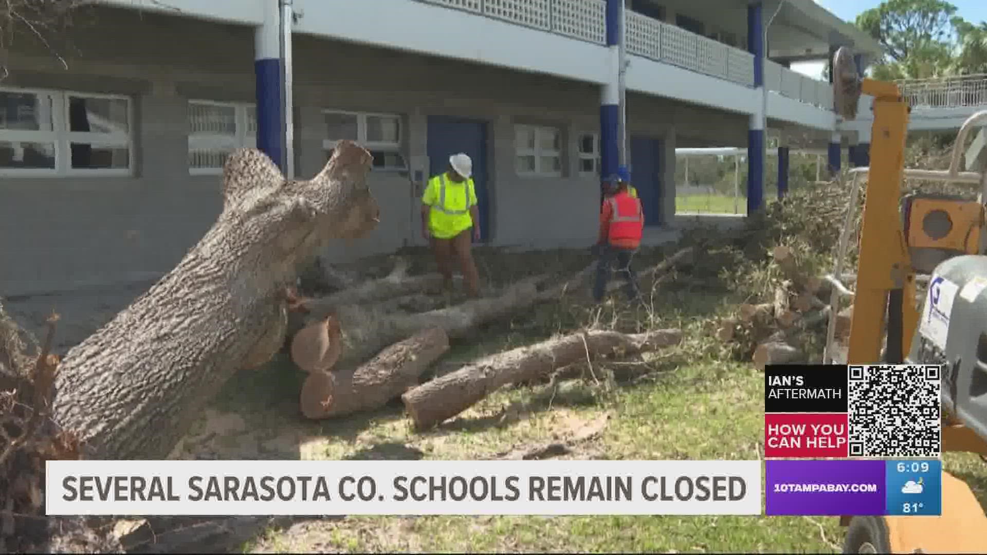 “We’ve been assessing our schools trying to figure out what all the damage is out there,” a school official said.