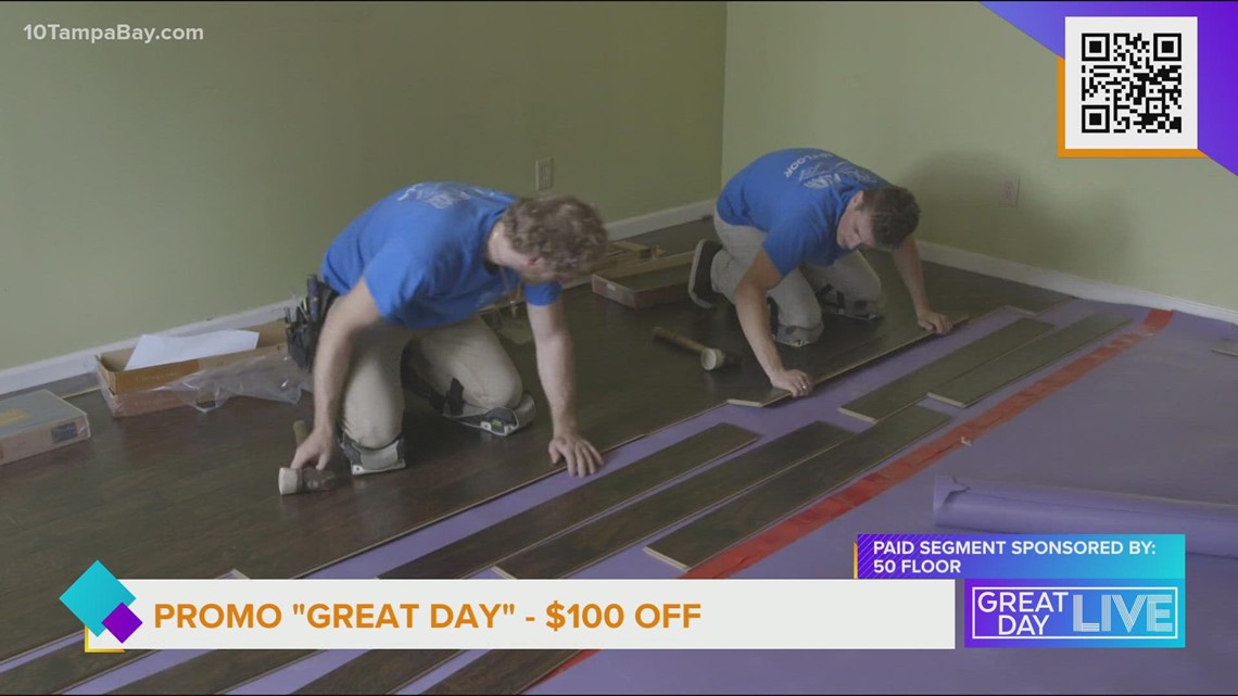 50 Floor Free installation in March