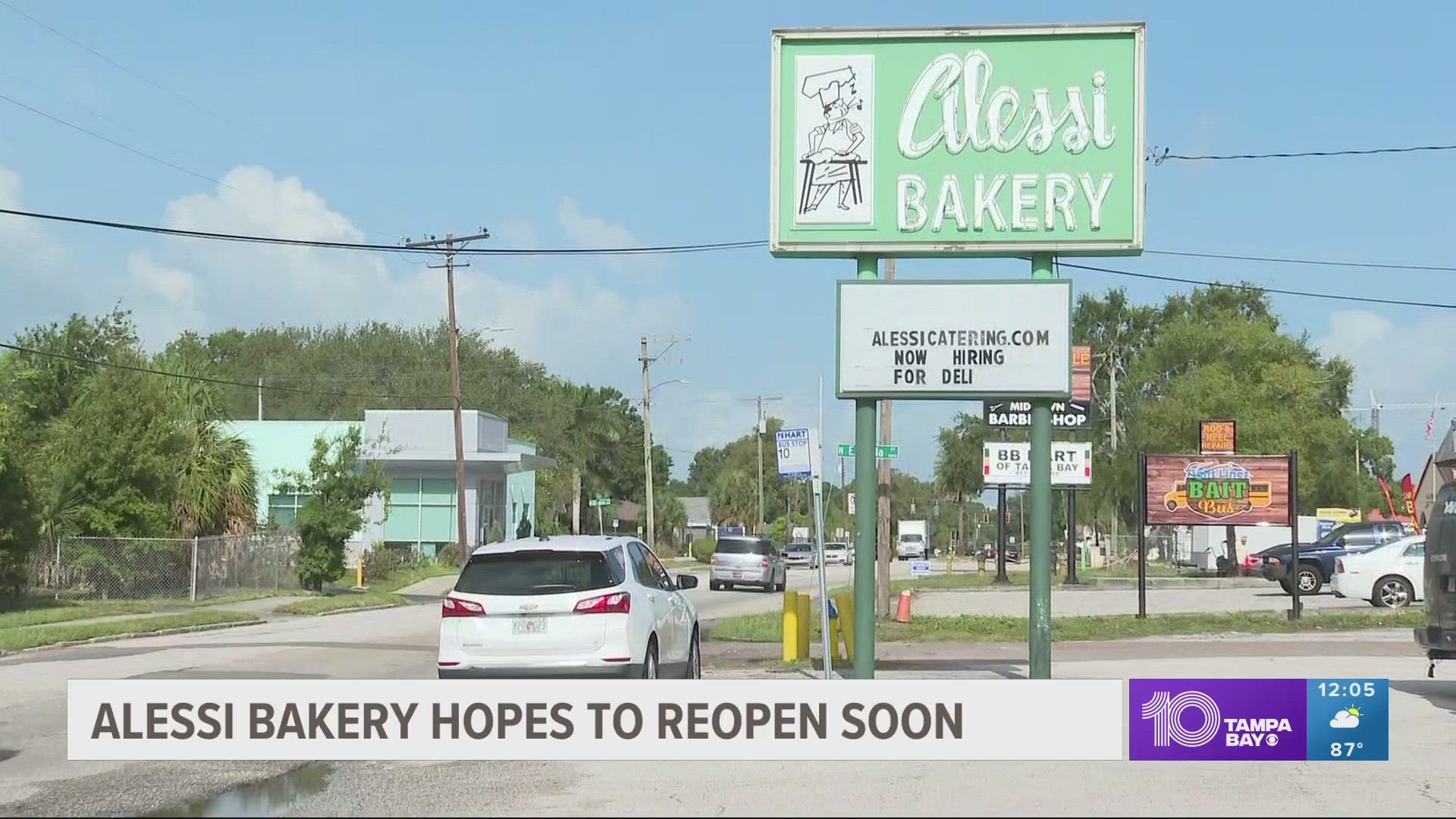 With cleanup and repairs underway, owners of the iconic Tampa bakery are making plans to reopen.