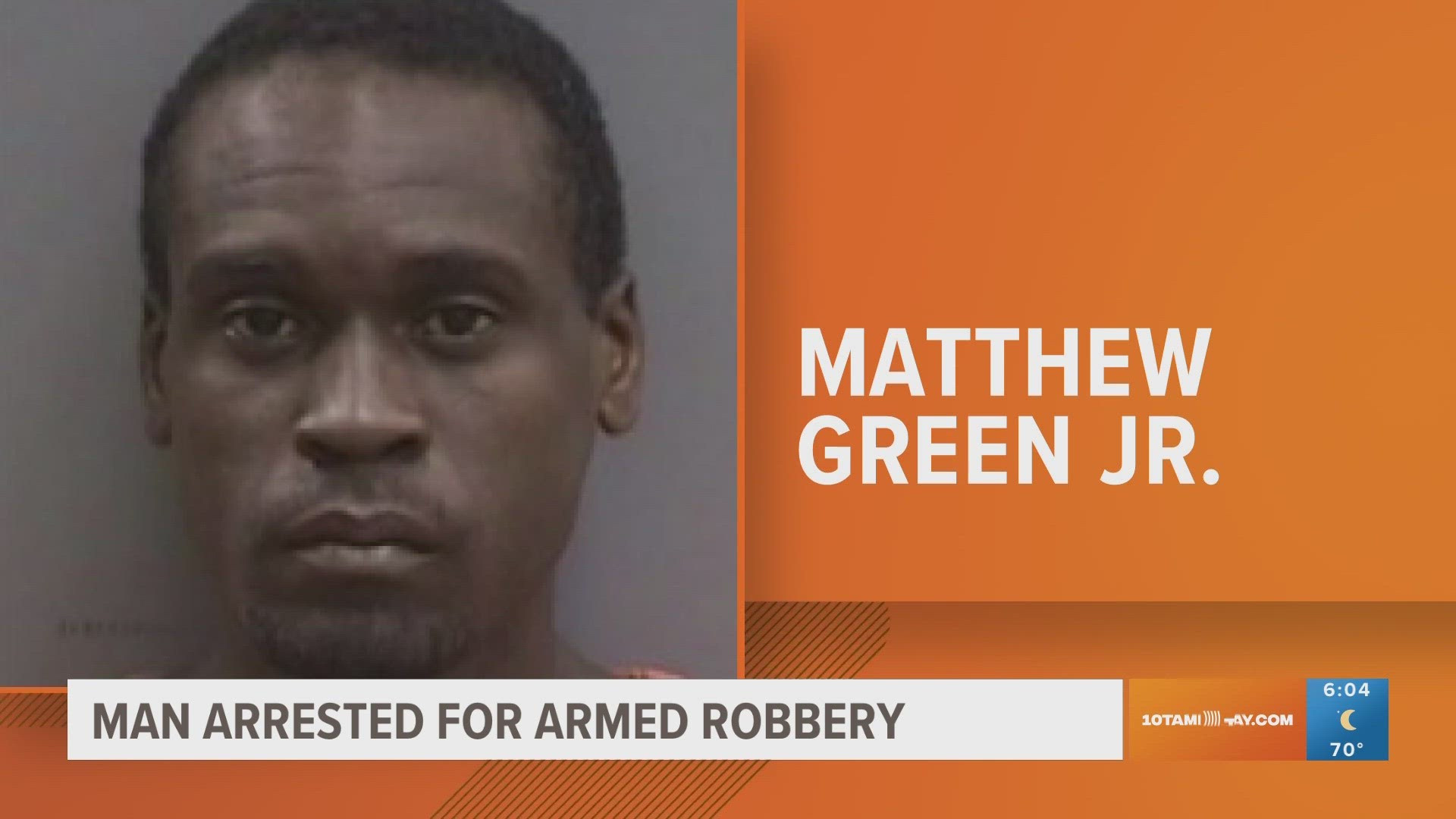 A man was arrested for an armed robbery that happened earlier this week. He is accused of assaulting a jogger and stealing their phone before running off.