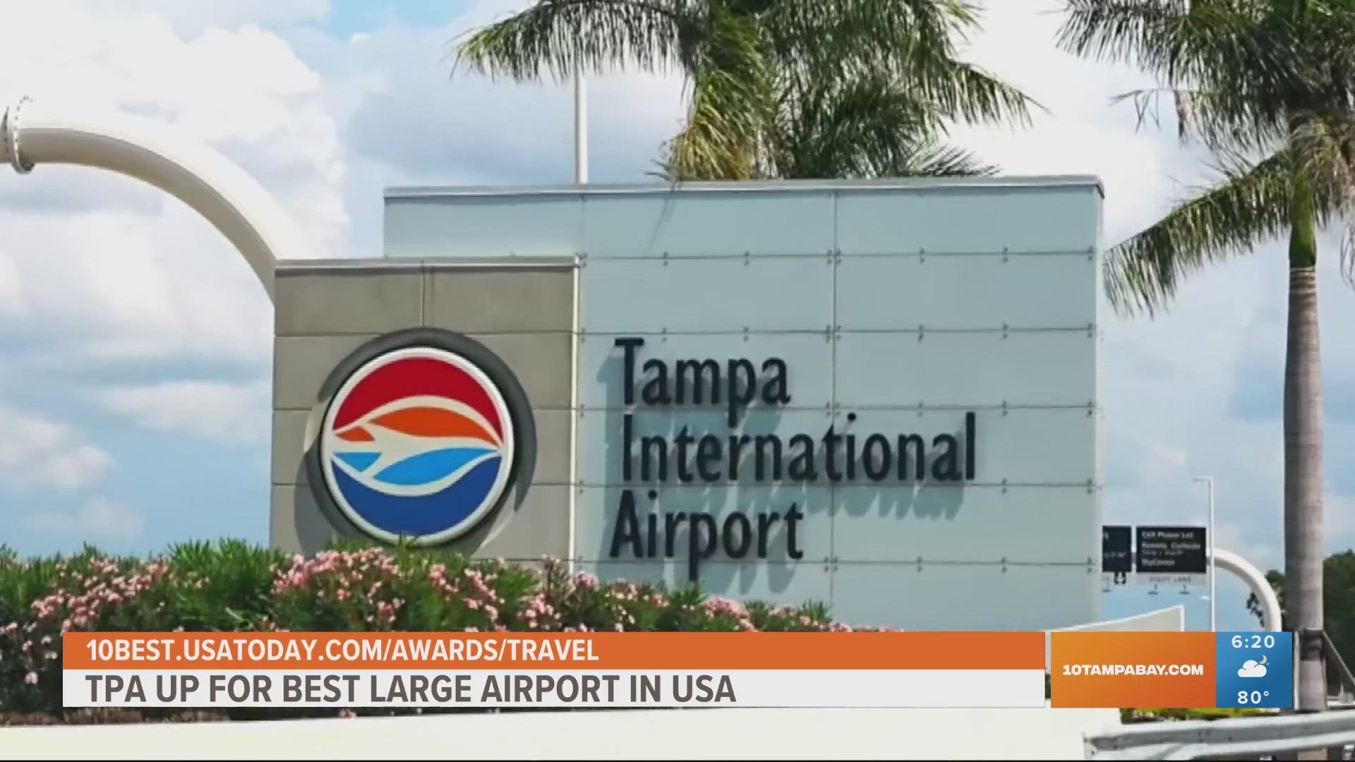 People can vote until Oct. 2 for the Tampa International Airport.