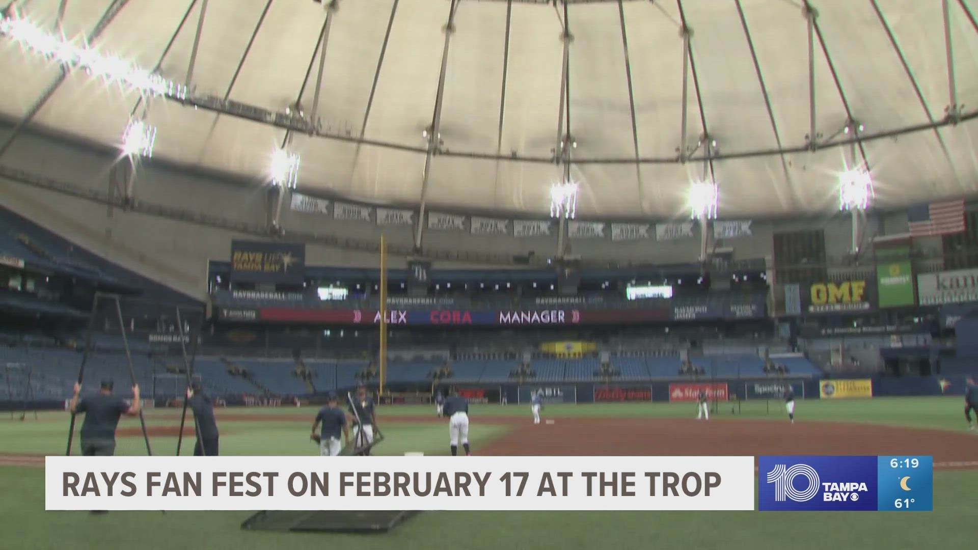 The event runs at Tropicana Field on Saturday, Feb. 17, from 1 p.m.-5p.m.