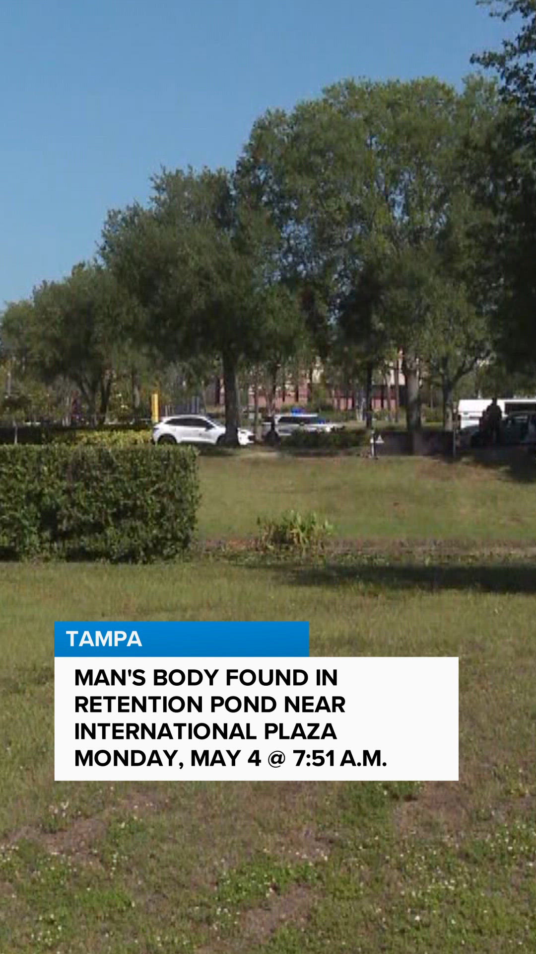 Body found near International Plaza; Tampa police investigating | wtsp.com