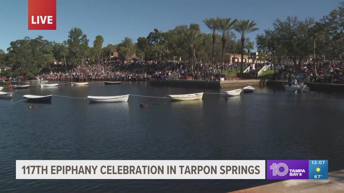 117th Epiphany celebration in Tarpon Springs