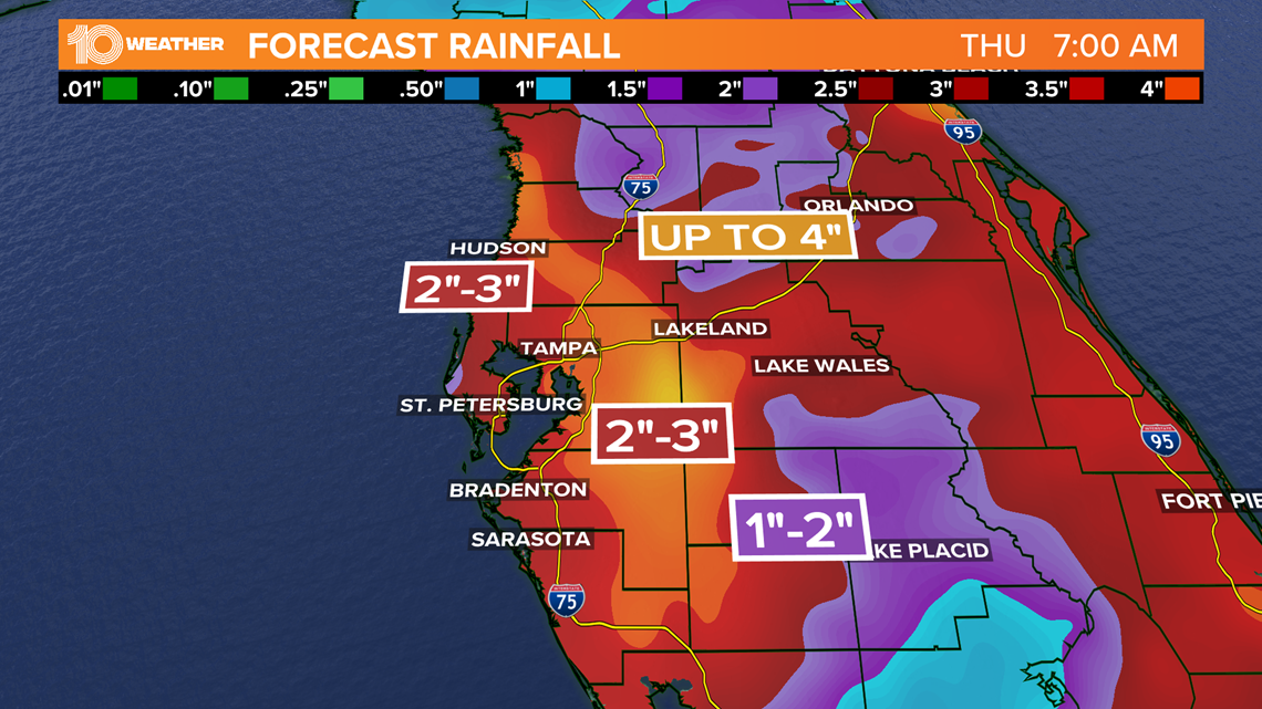 How will the weather be this weekend around Tampa Bay? | wtsp.com