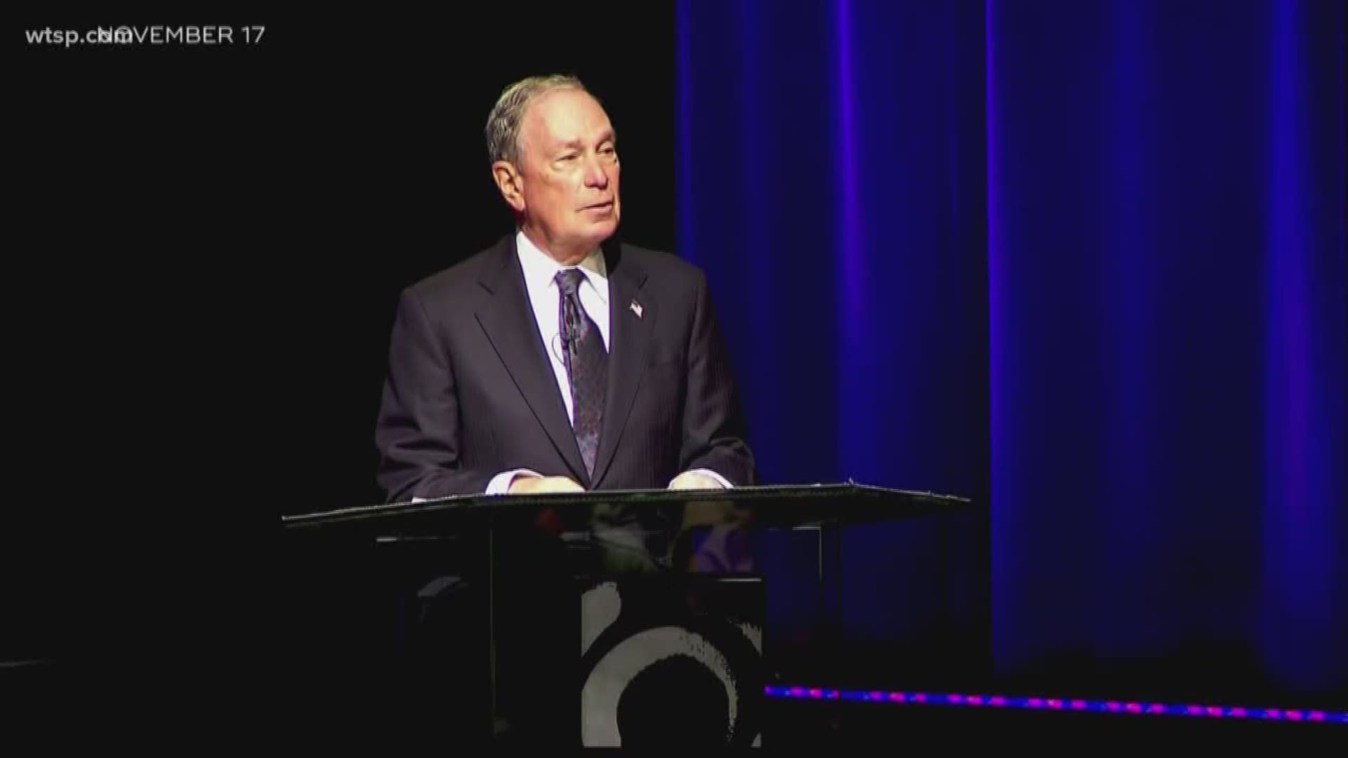 Bloomberg will meet with Tampa Mayor Jane Castor for Coffee before hosting a 2020 campaign event.