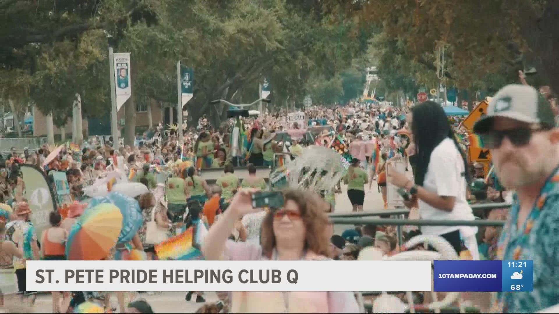 Organizers said they will also donate the money raised to Naples and Southwest Florida Pride after Hurricane Ian.