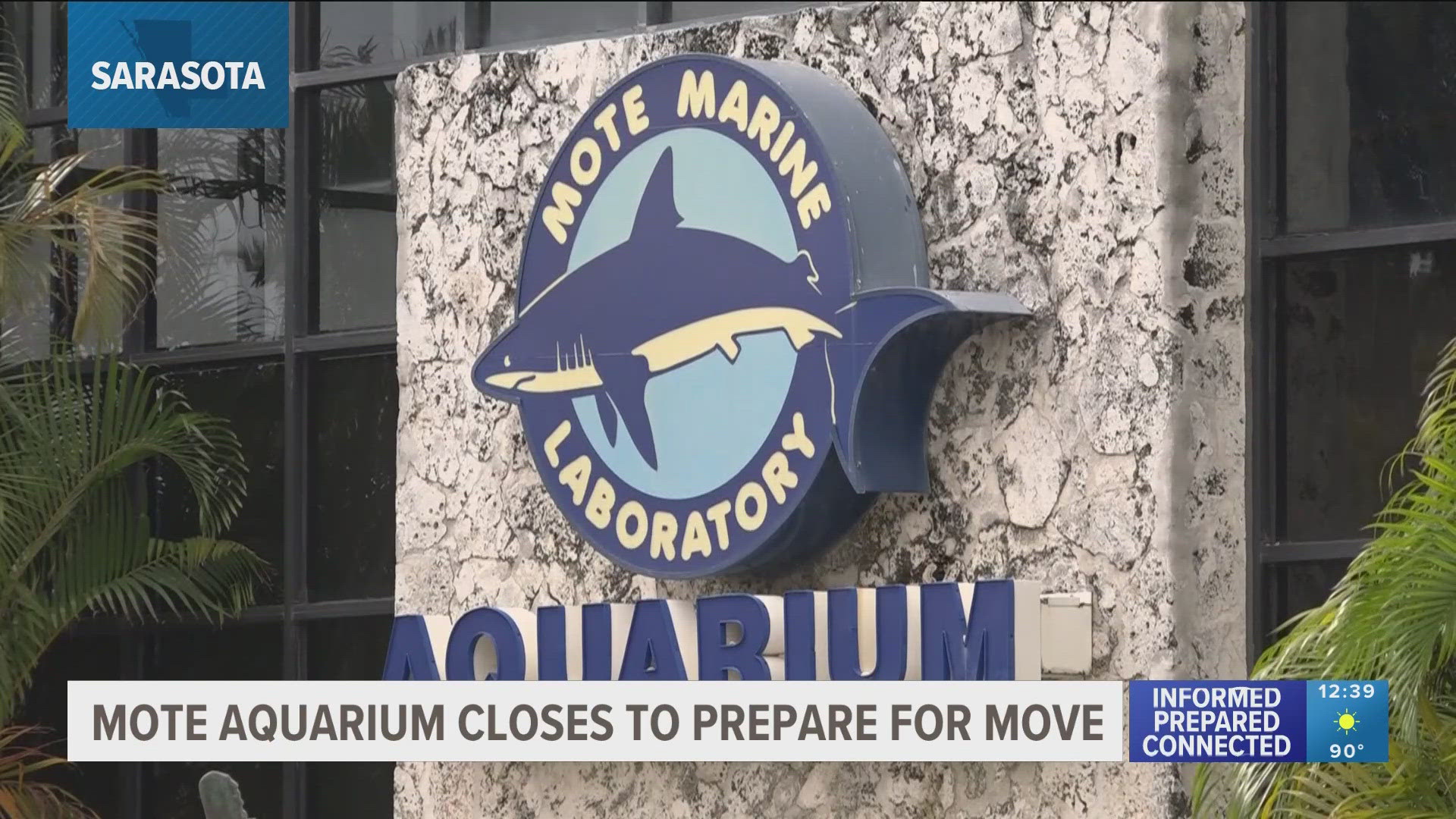 Mote Marine Laboratory and Aquarium's location in City Island is officially closed to the public ahead of the opening of its new location.