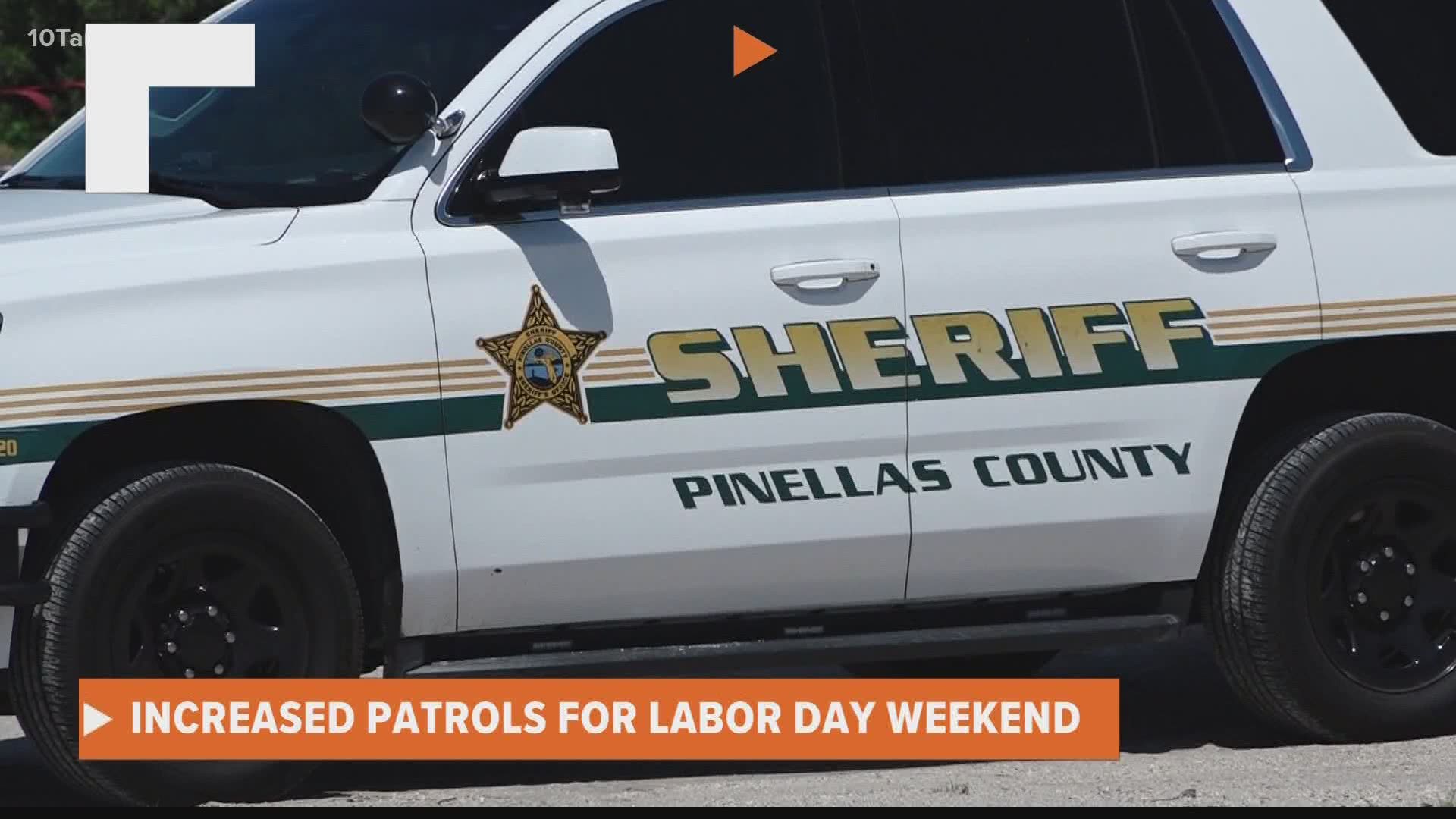 Pinellas County deputies Labor Day DUI checkpoints