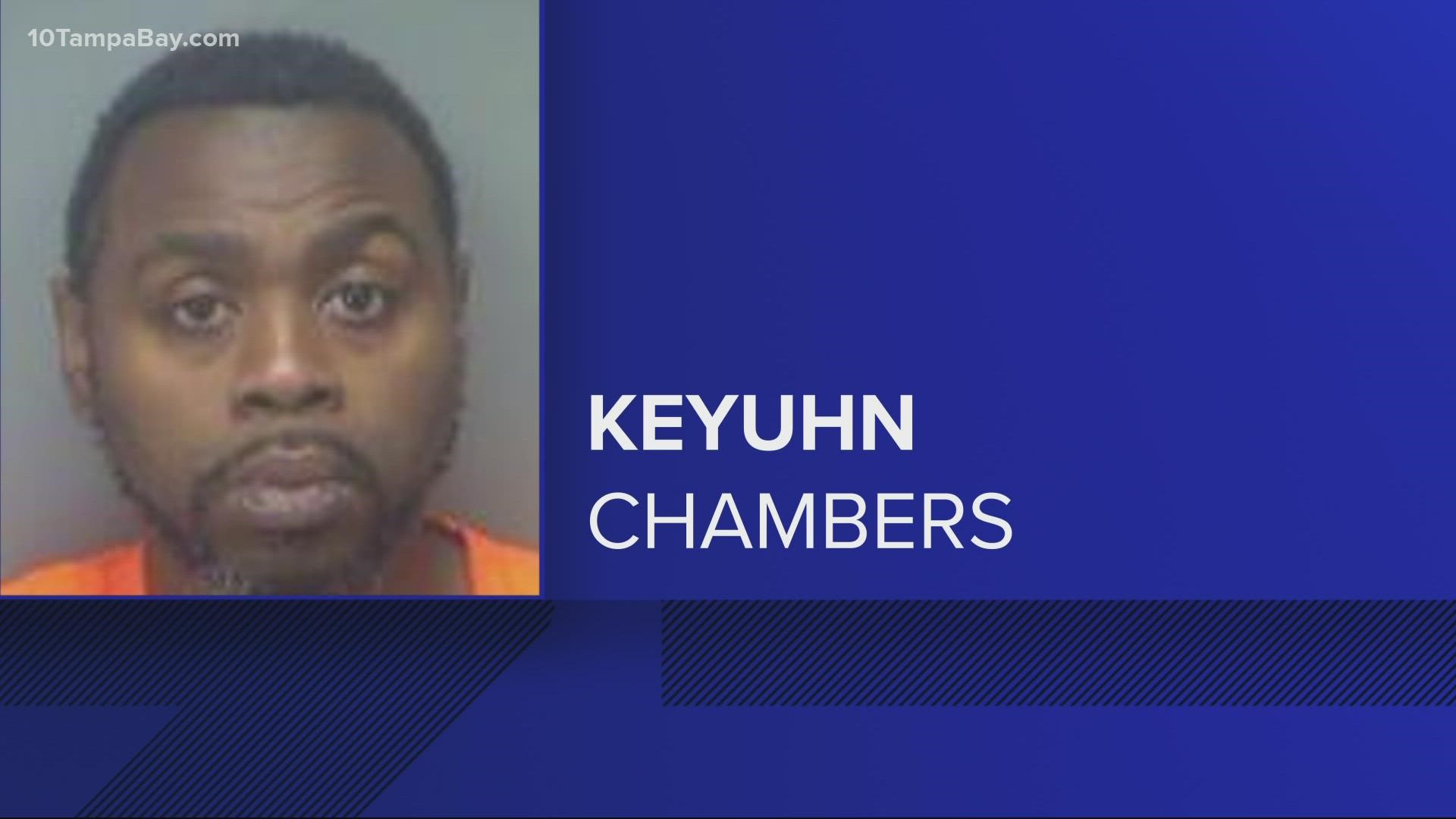 Pinellas Park Police say Keyuhn Chambers has been arrested after a woman was found with multiple stab wounds. The woman later died of her injuries.