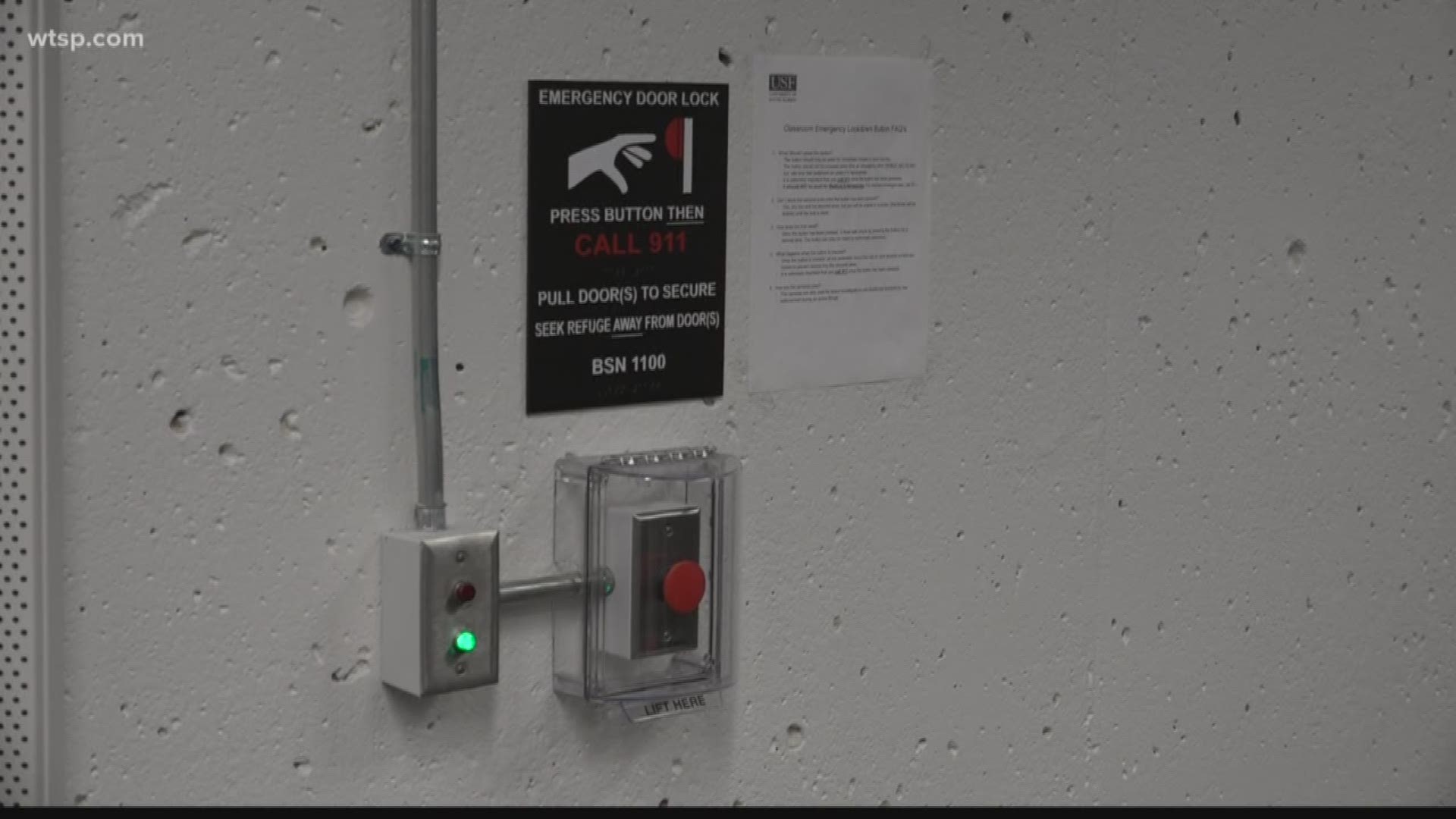 A bill that would put panic alarms in all Florida public schools continues to gather momentum in Tallahassee.