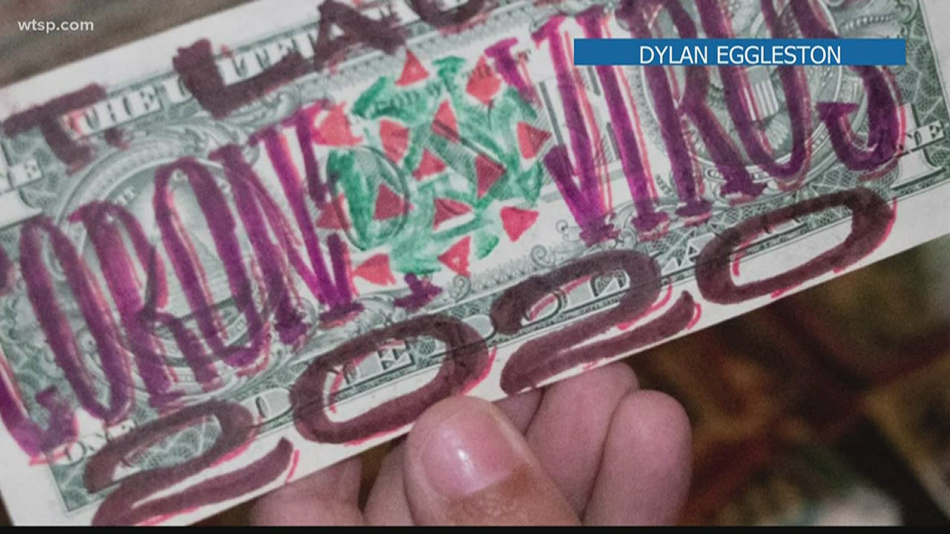 For nearly a decade, people have left their names and memories on dollar bills and stapled them to the walls of Hott Leggz, a pub in Fort Lauderdale.