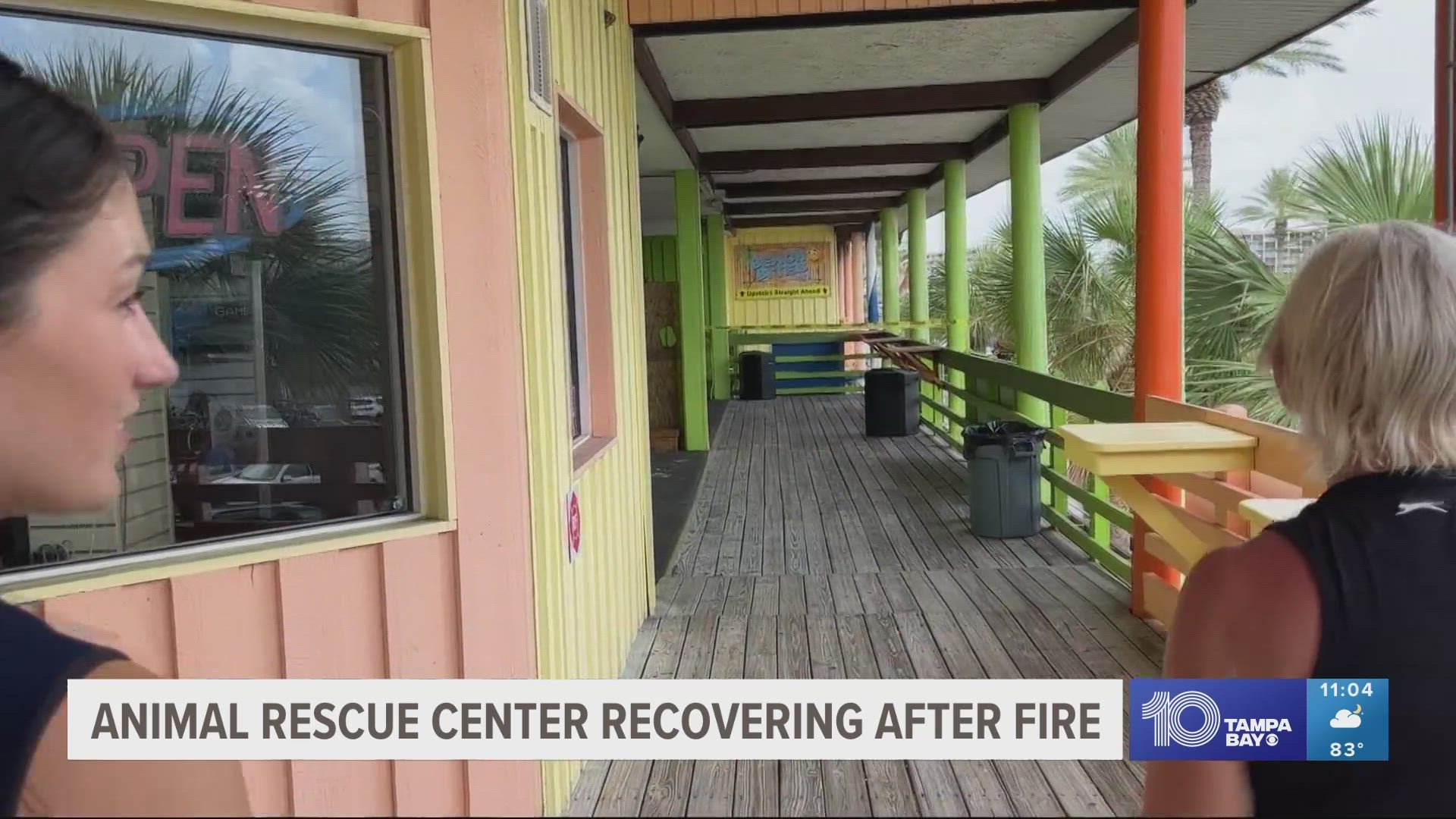 Dozens of animals died in a fire that started inside Alligator and Wildlife Discovery Center on Thursday.