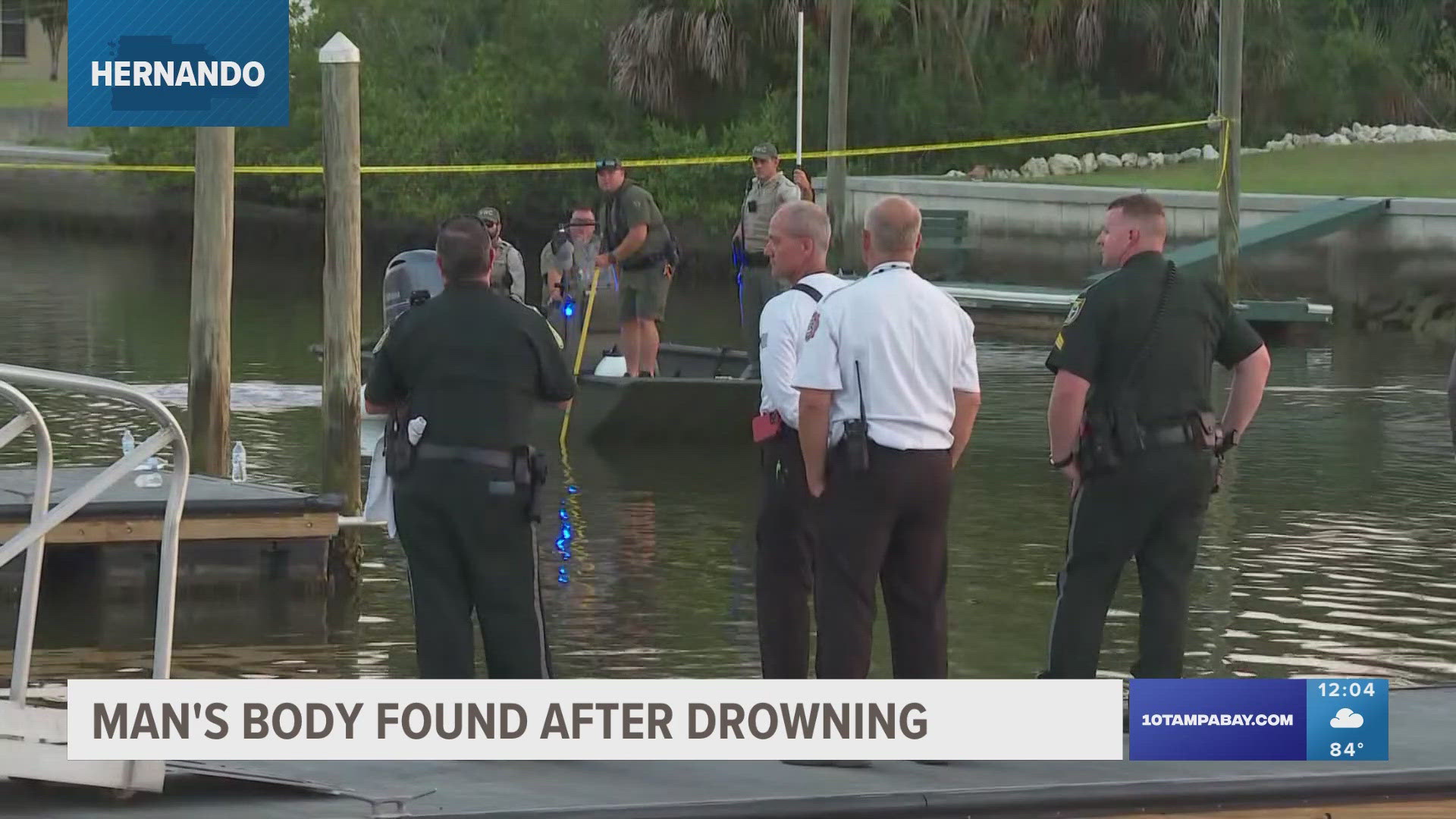 The sheriff’s office confirmed they found the body of a man who drowned in Hernando Beach.
