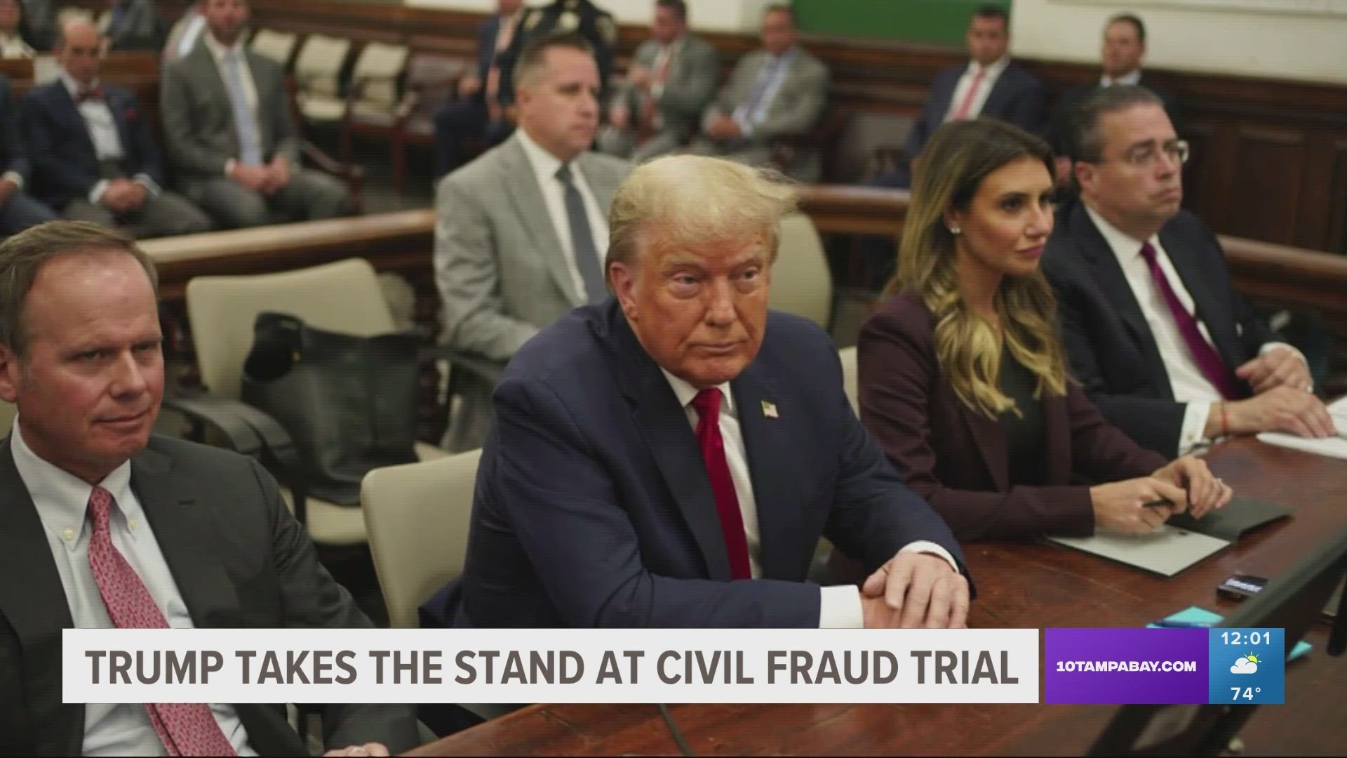 Trump Testifies In New York Business Fraud Case | Wtsp.com