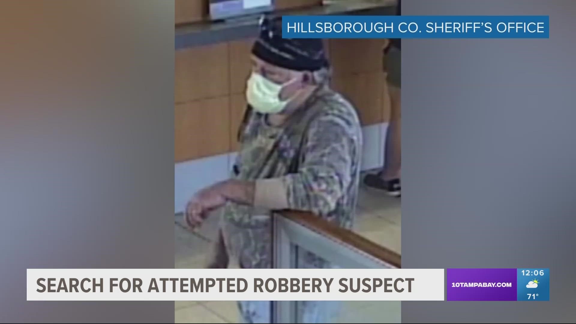 Detectives Search For Man Accused Of Trying To Rob Valrico Bank 5880