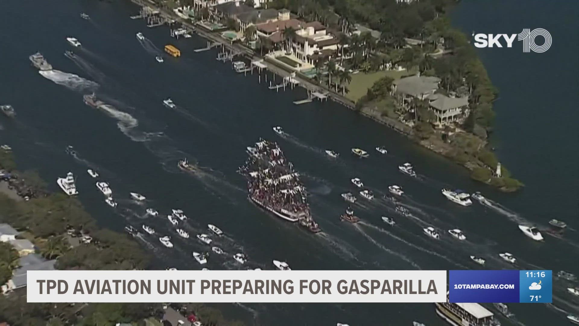 Safety precautions will be in full effect as the annual festivities are expected to draw a crowd of roughly 300,000 to the streets of Tampa this weekend.