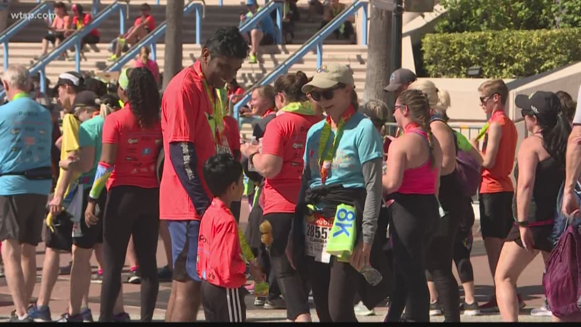 Technology helped Tampa police find a teen who had autism during the Gasparilla run Sunday.