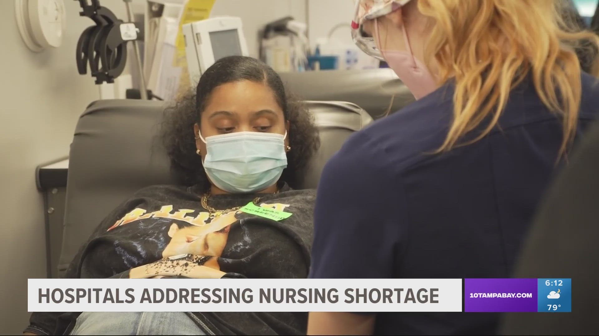 Health care systems across the country including Moffitt Cancer Center have been finding ways to deal with the ongoing nursing shortage.