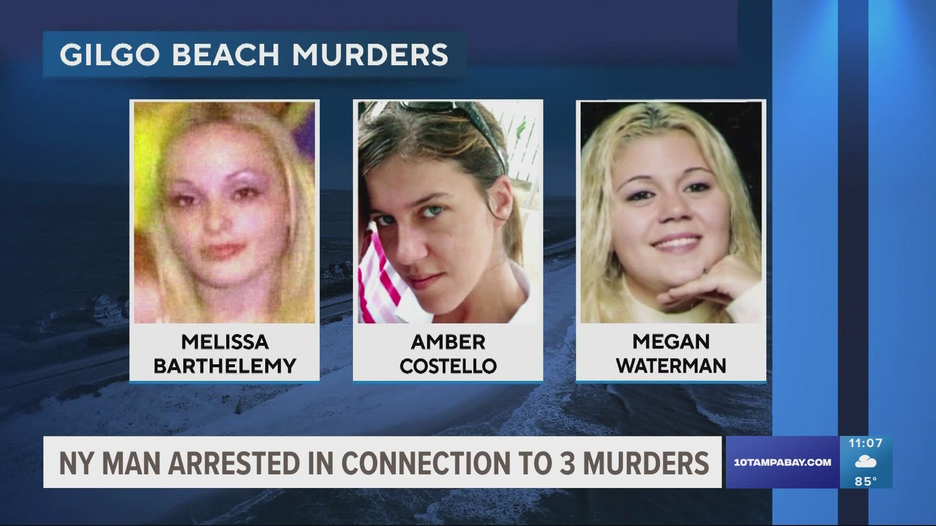 Rex Heuermann faces three murder charges for the killing of Melissa Barthelemy, Megan Waterman and Amber Costello and is a prime suspect for eight more deaths.