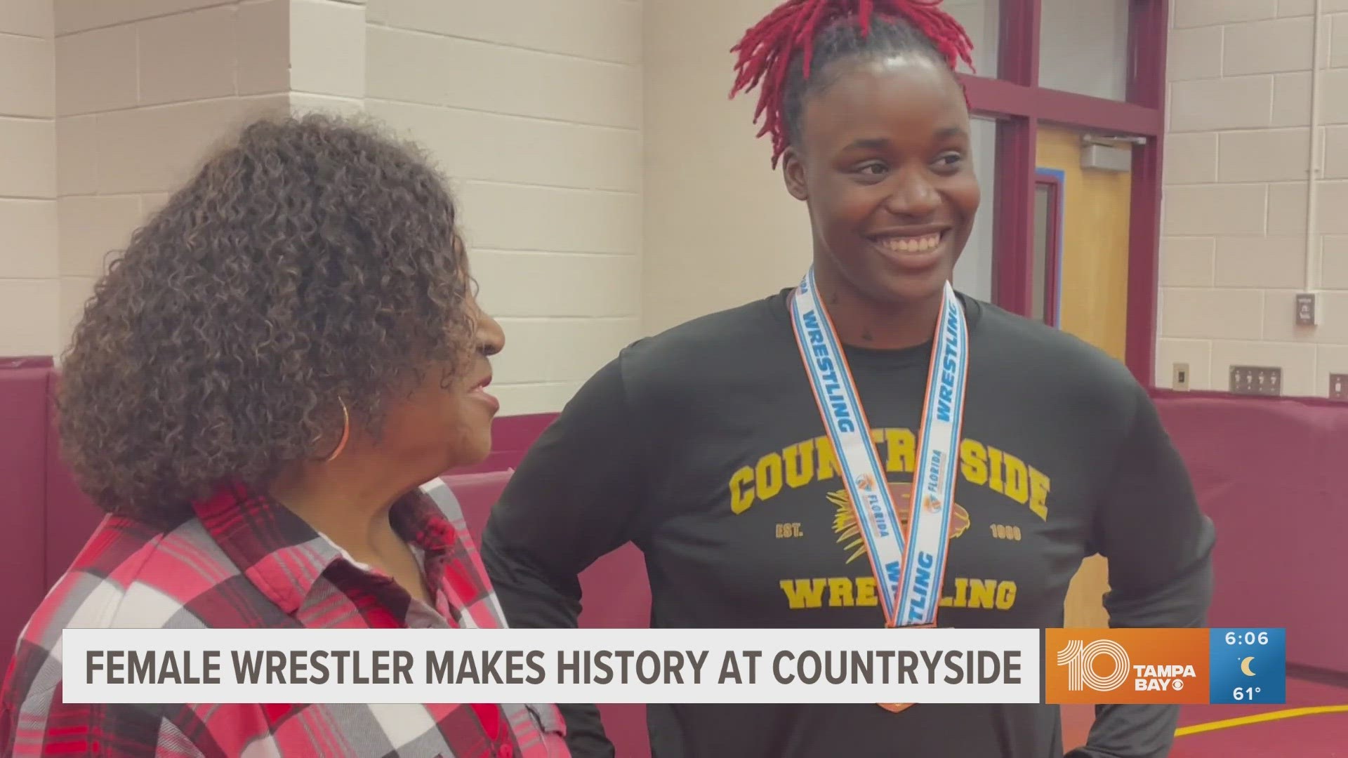 Cerenity Whiting, a junior at Countryside High School, won the state championship and will go on to compete for the national title in Virginia.