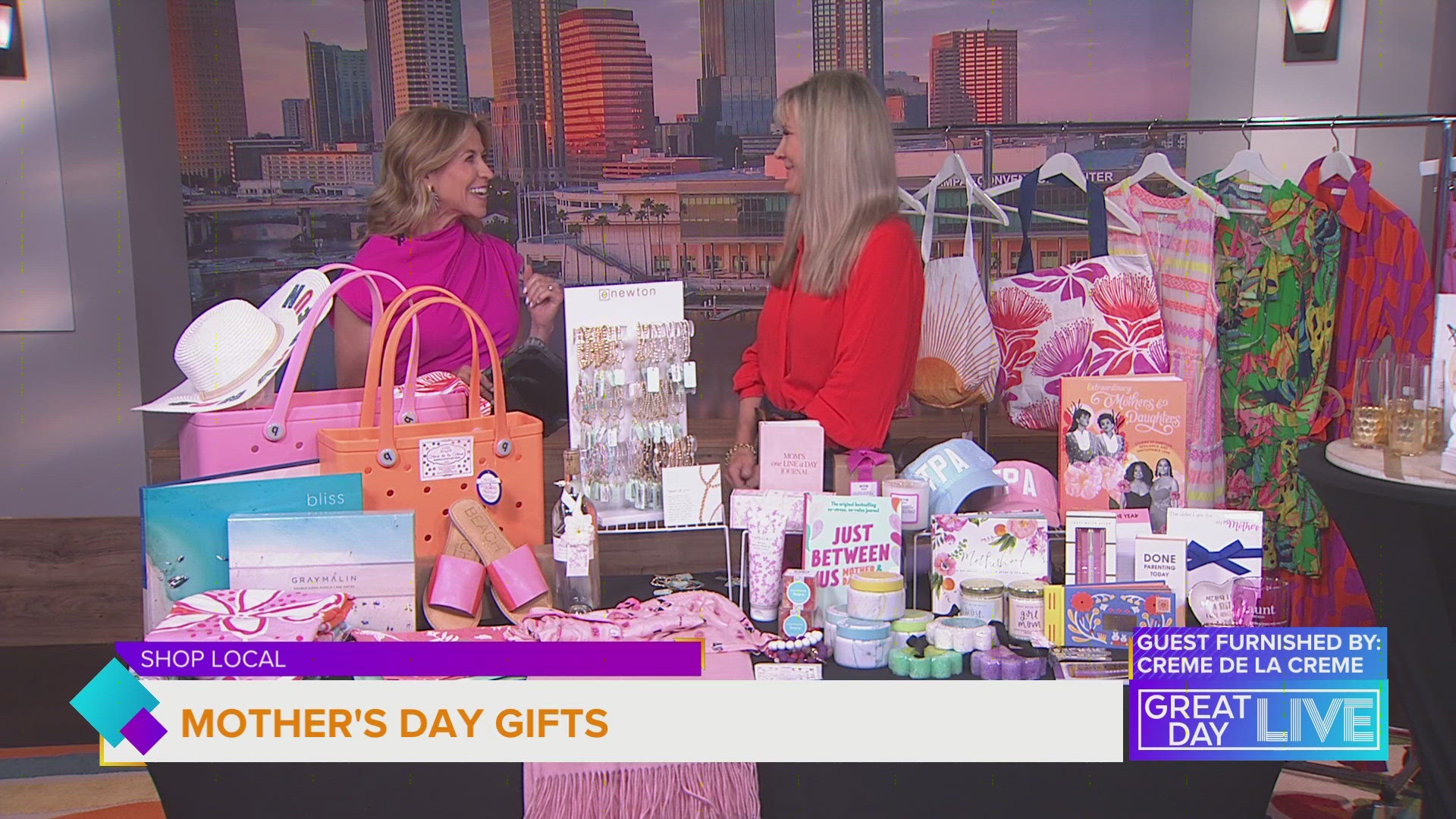 South Tampa boutique Crème de la Crème shares unique and special gifts for Mother’s Day.