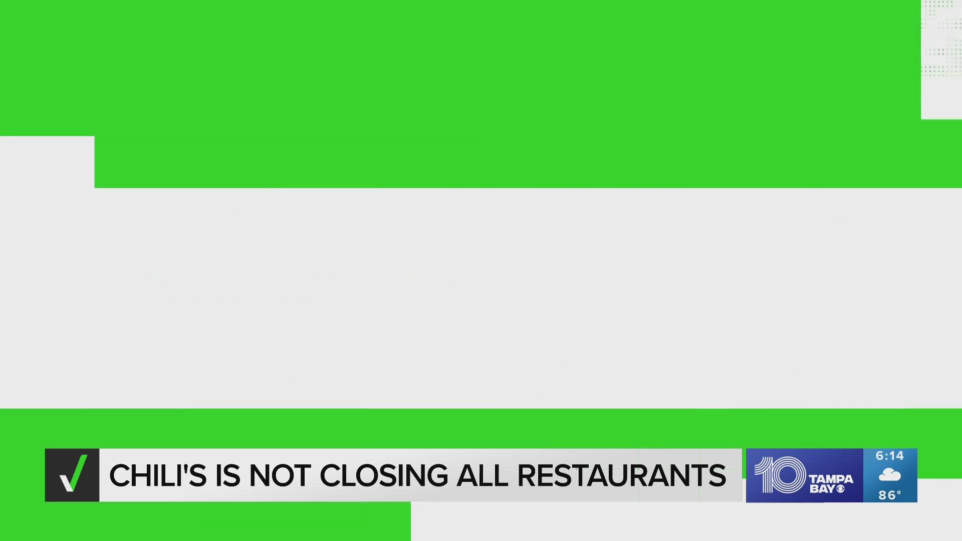 Multiple viral posts with millions of views claim that Chili’s is the latest chain shutting down all of its restaurants in the coming months.