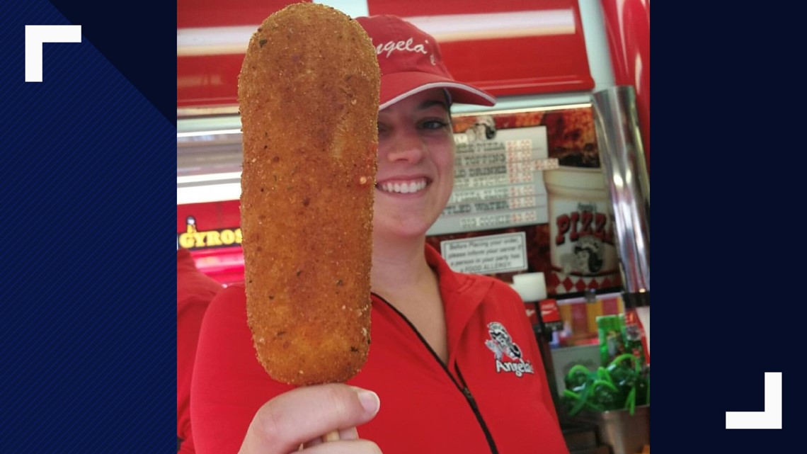 New Florida State Fair foods include giant mozzarella stick, Cuban pizza, rainbow grilled cheese