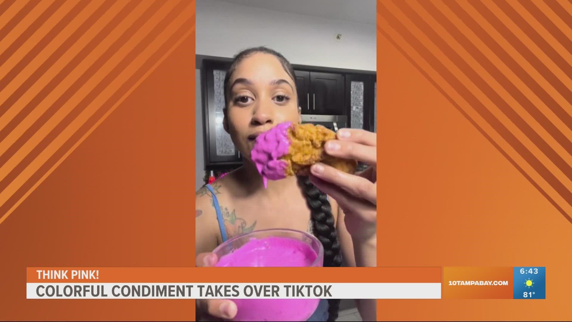 The pink concoction created by a Florida chef is stirring up controversy online.