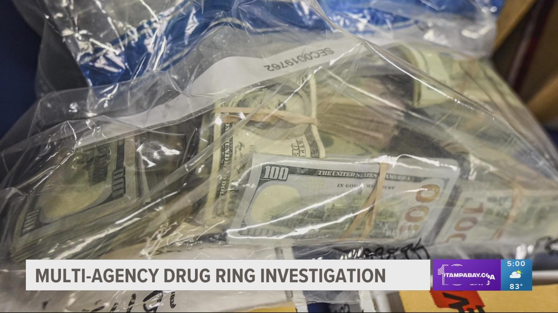 Drugs Guns Seized During Multi Agency Drug Ring Investigation
