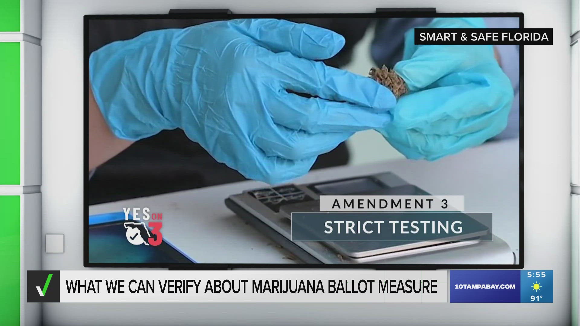 If approved, Amendment 3 would legalize marijuana for recreational use for adults 21 and older in Florida.