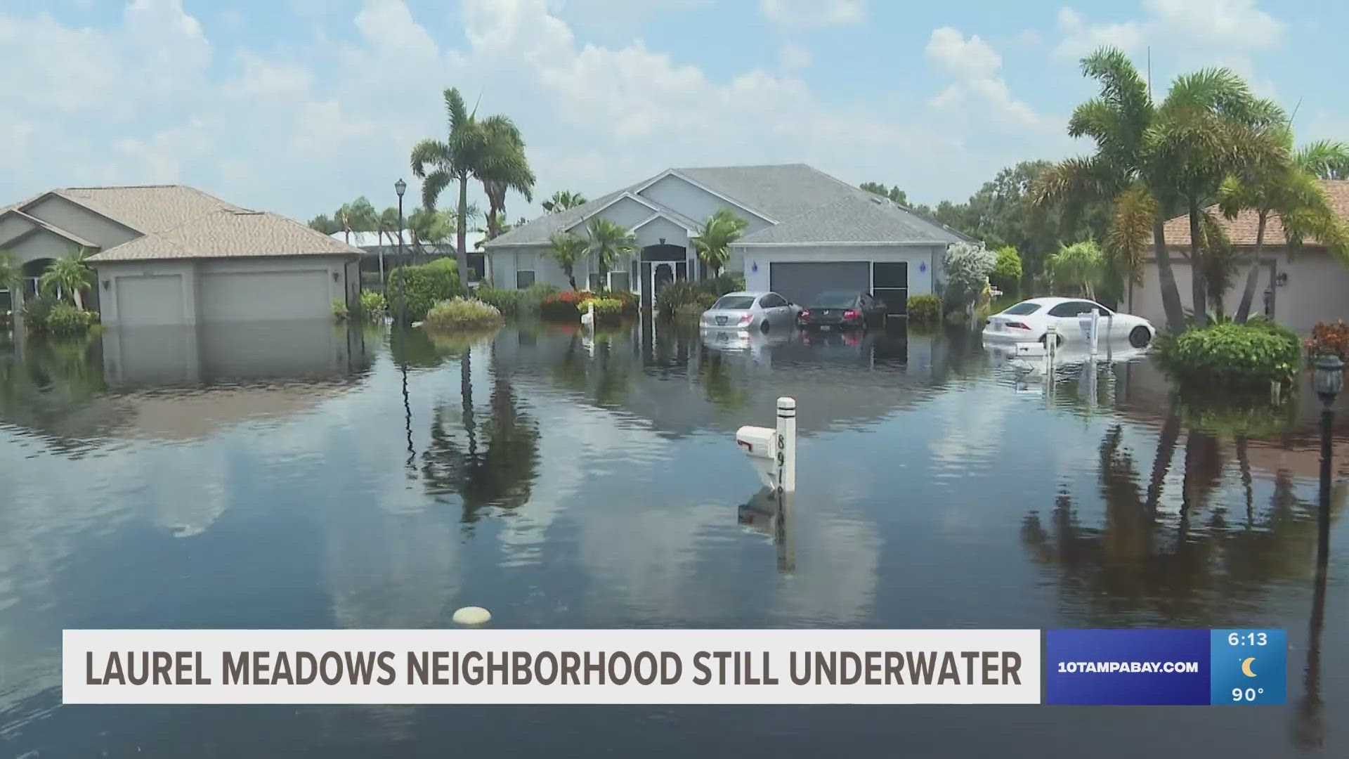 Neighbors launched boats, kayaks and swamp buggies into flood waters to reach their homes and gather up some belongings.