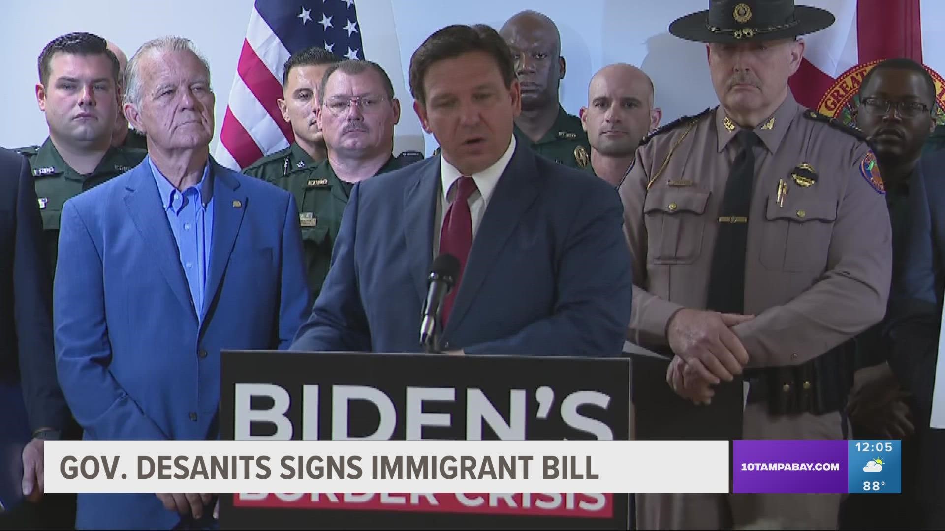 The governor also signed SB 1808, which requires each law enforcement agency operating a county detention facility to help with immigration enforcement.