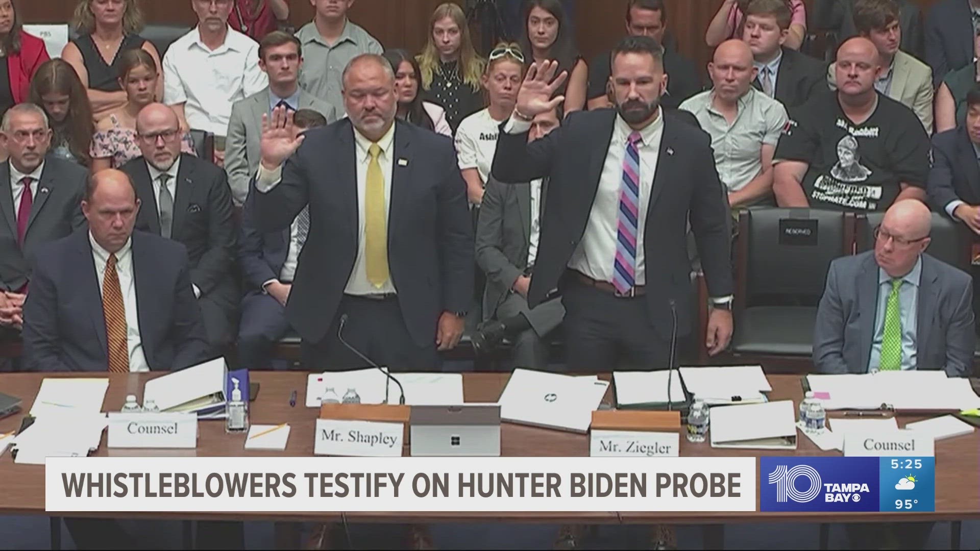 Whistleblowers Testify On Hunter Biden Probe 